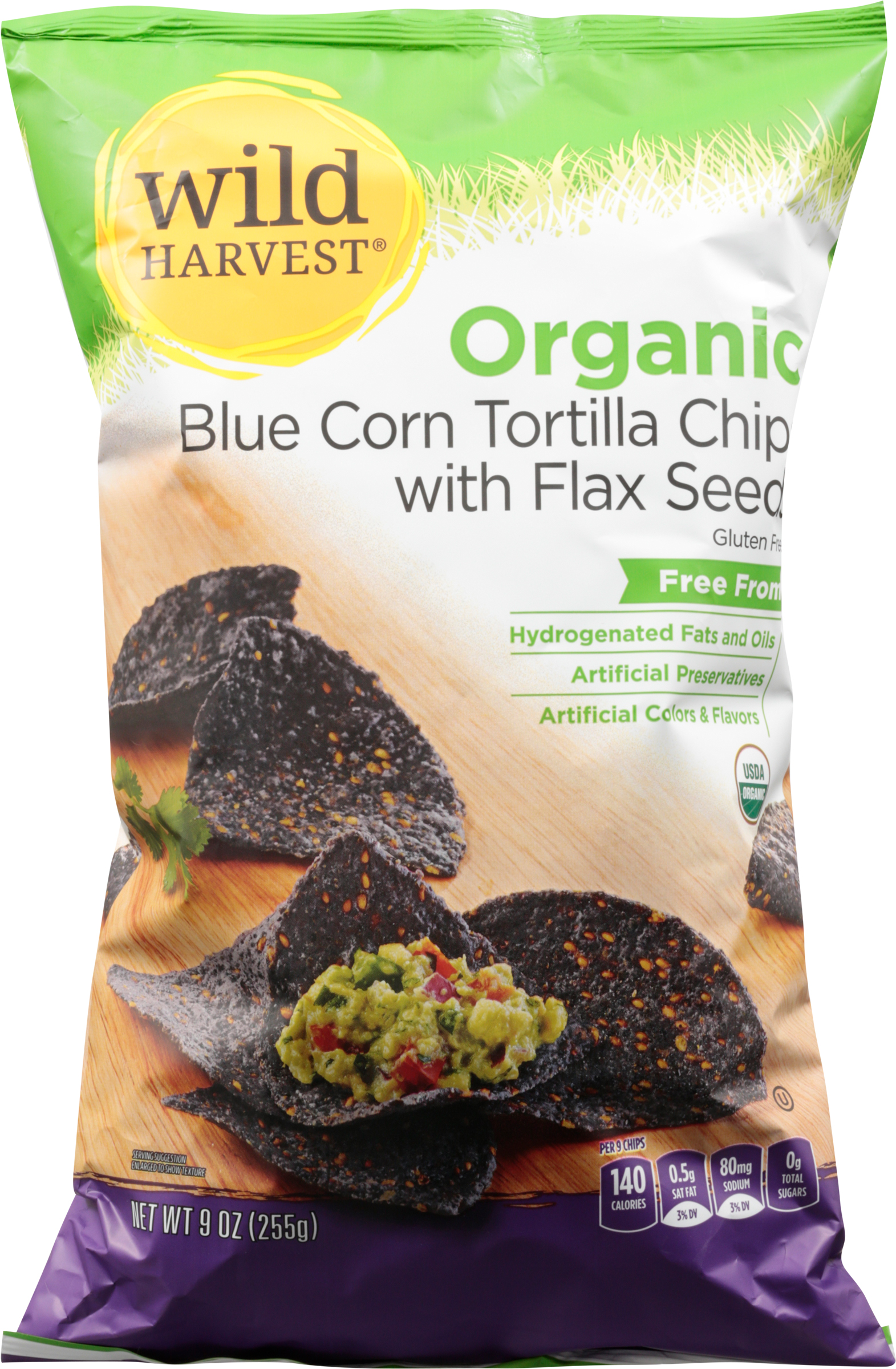 Tortilla Chips, Blue Corn, Organic