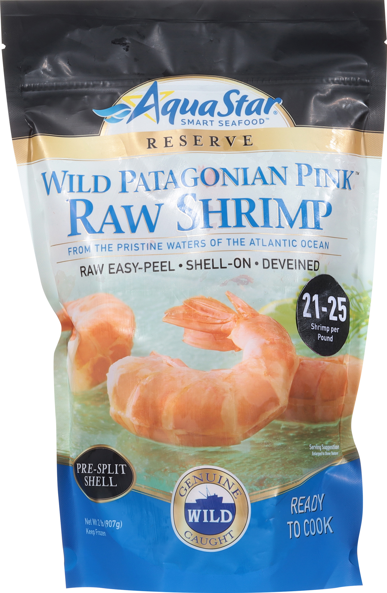 Shrimp, Raw, Wild Patagonian Pink
