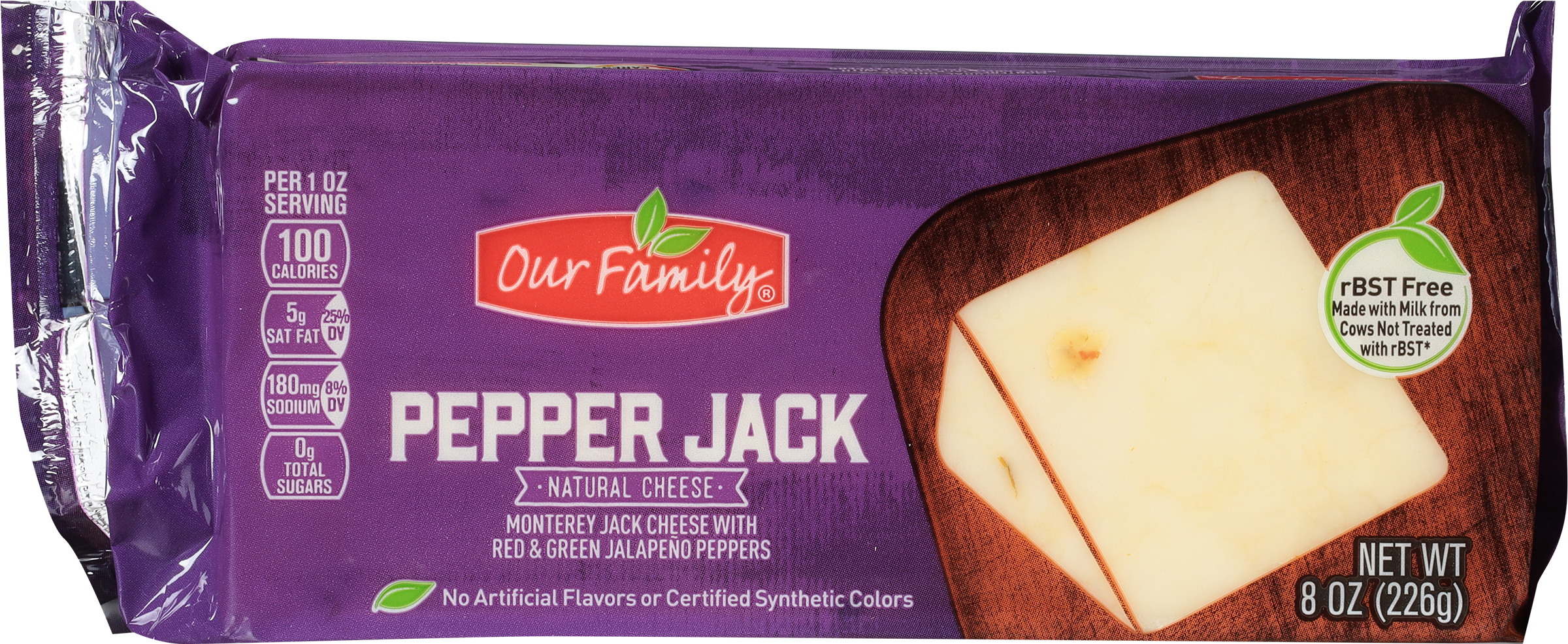 Cheese, Natural, Pepper Jack
