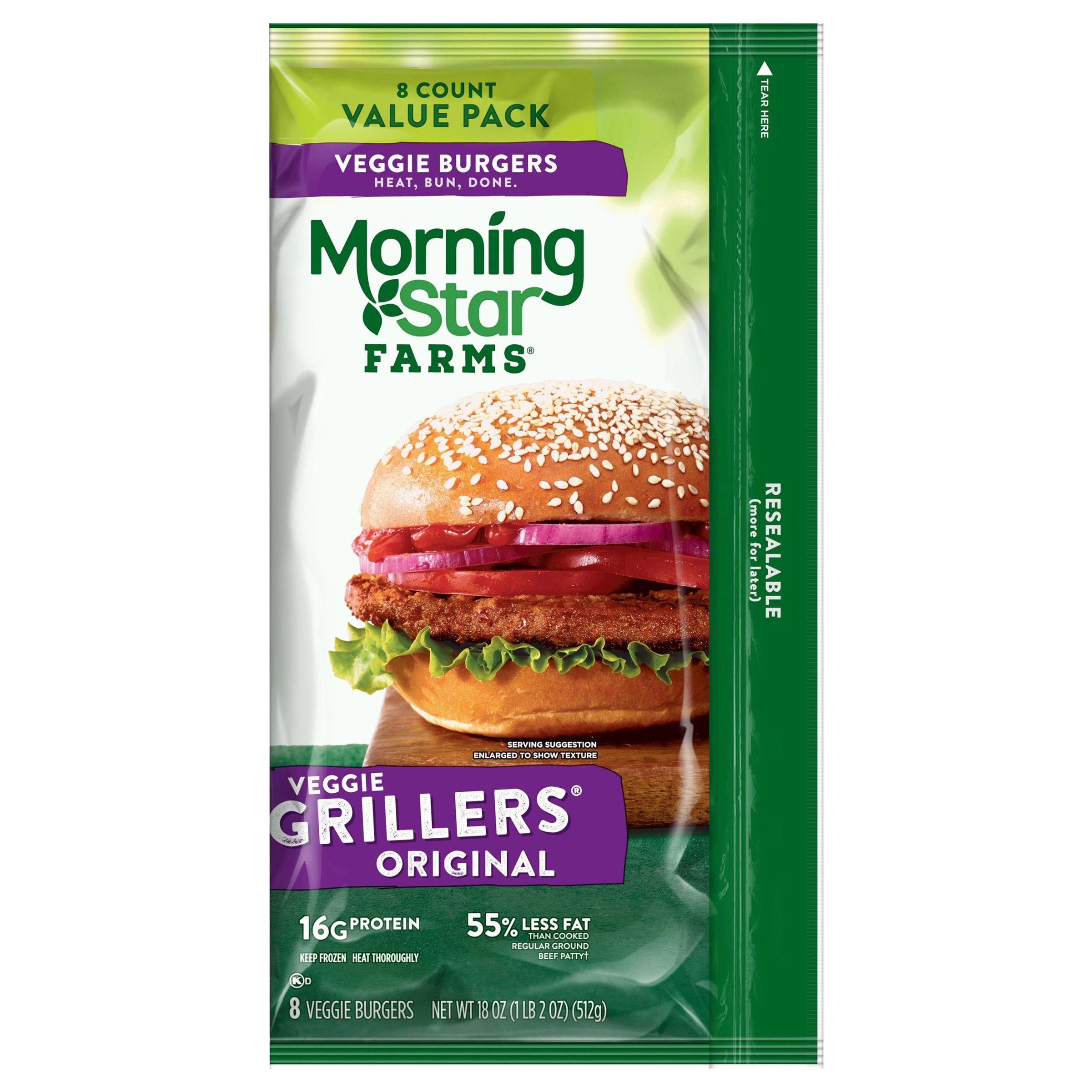 Veggie Burgers, Original, Value Pack