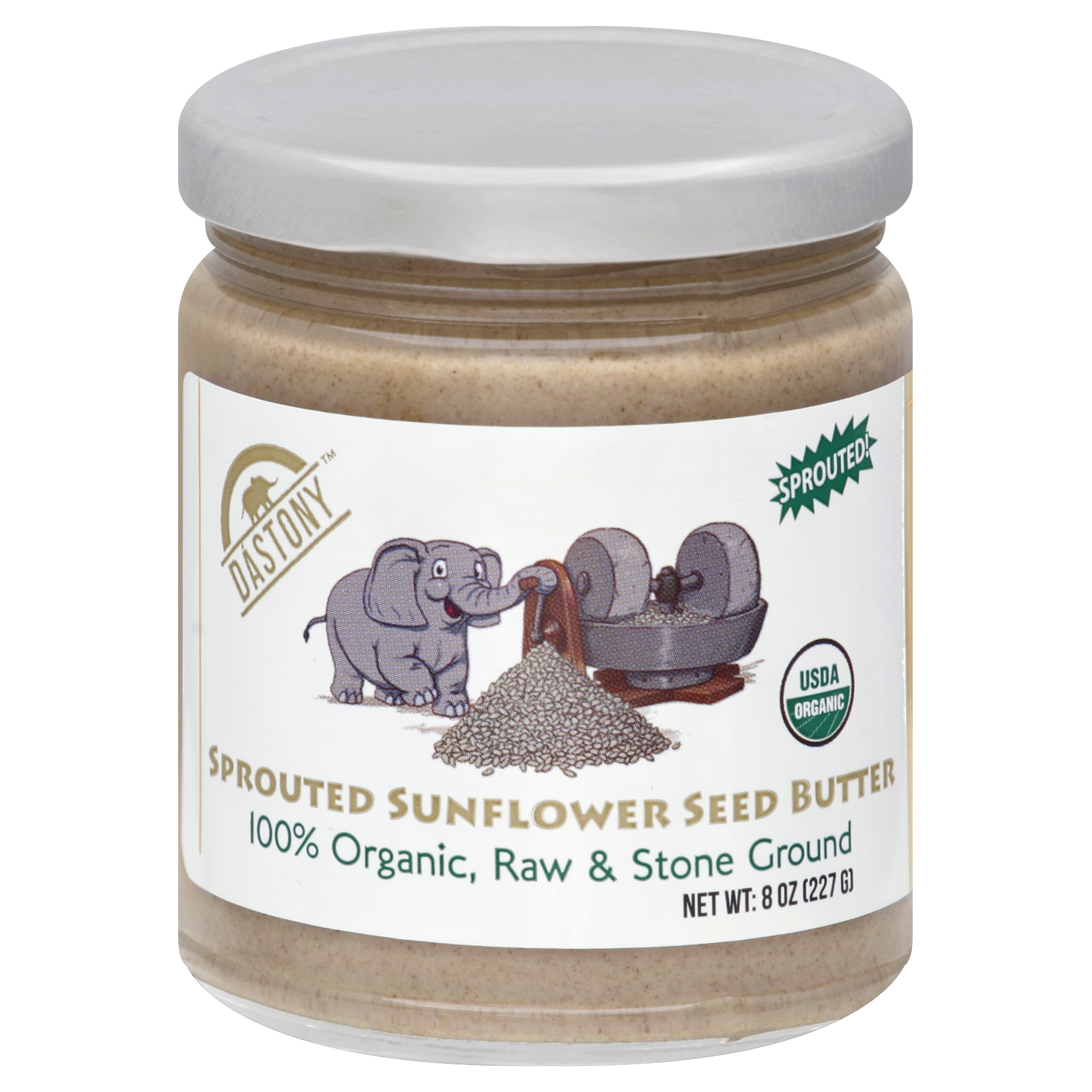 Dastony Sunflower Seed Butter 8 Oz