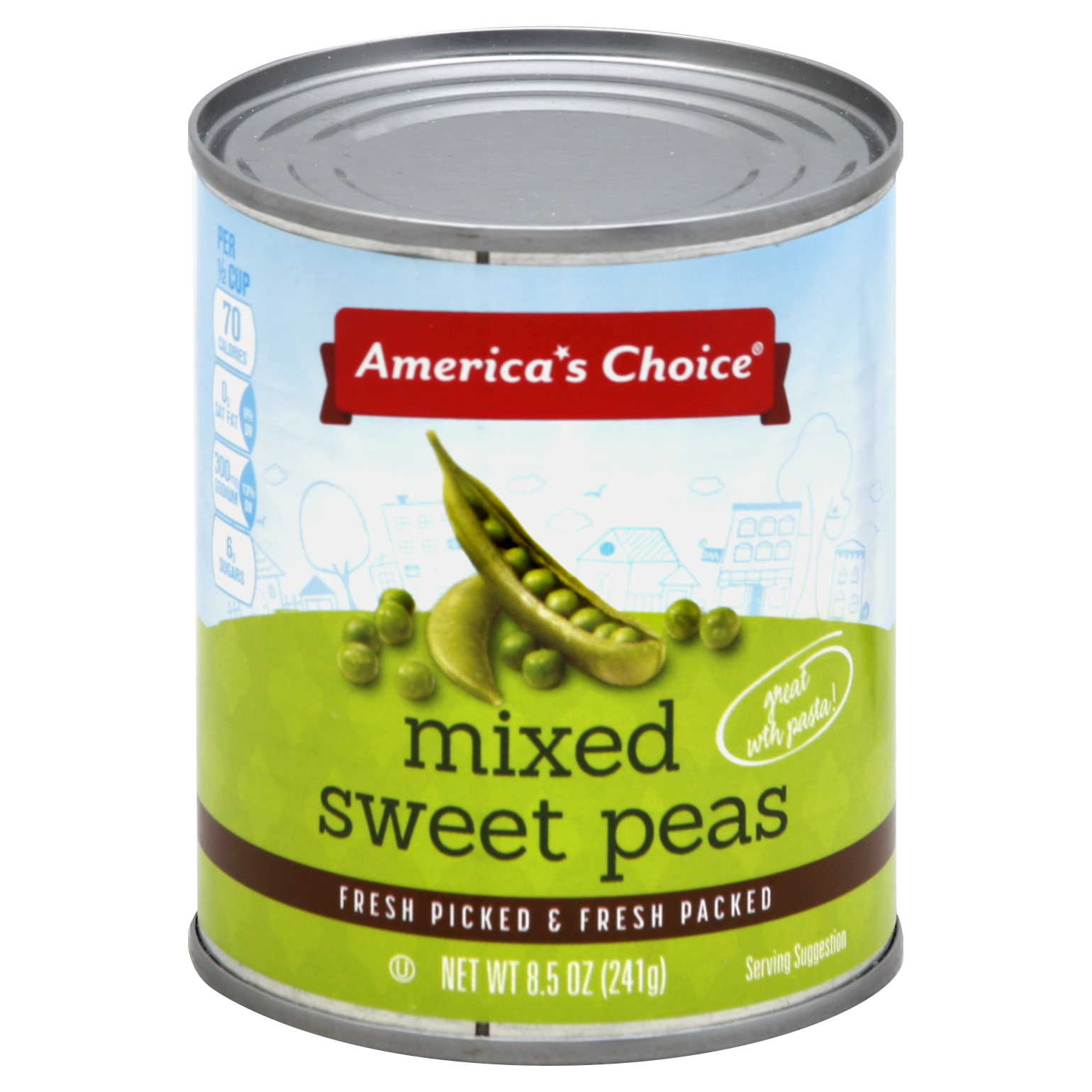 America's Choice Sweet Peas 8.5 Oz image