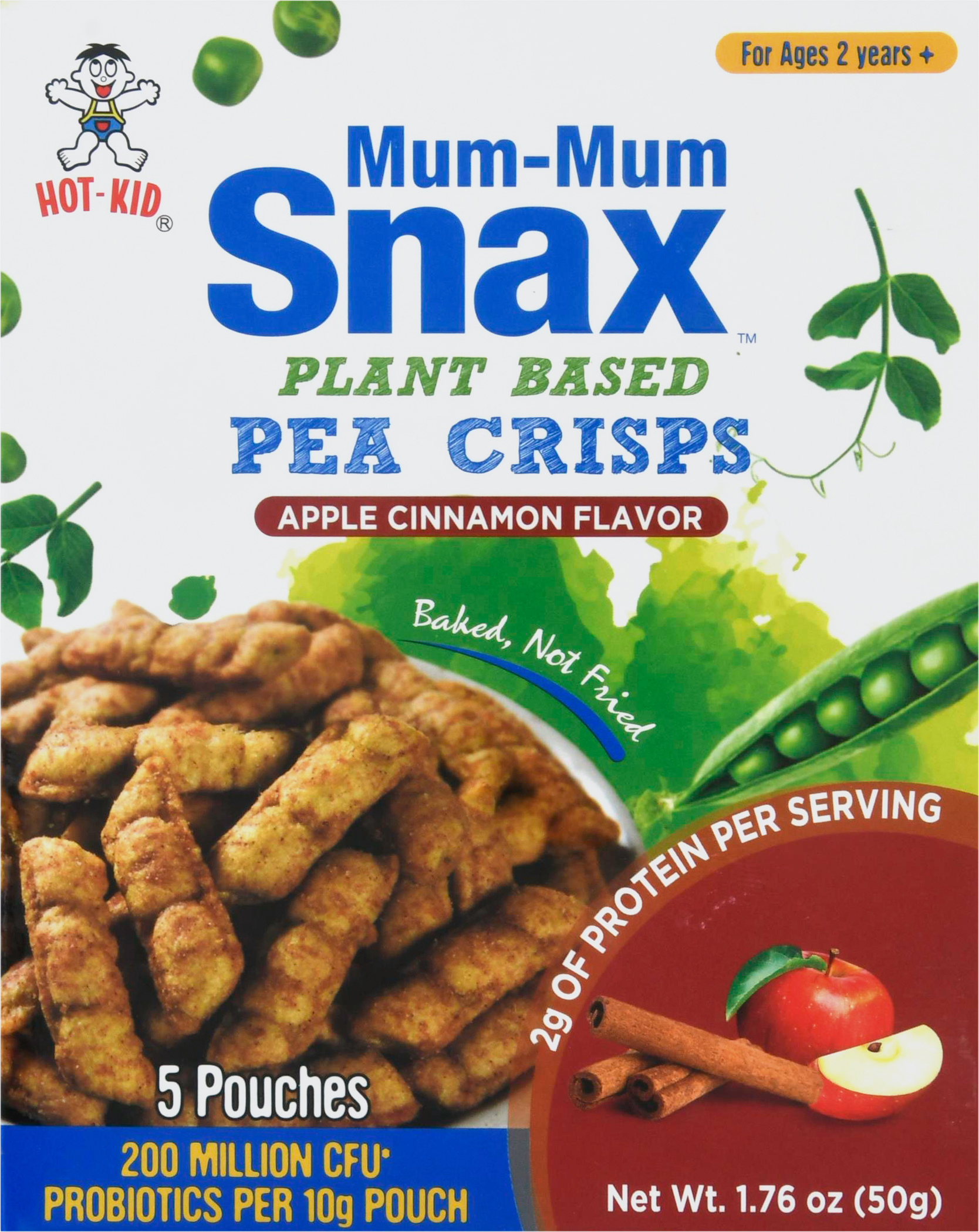 Pea Crisps, Apple Cinnamon Flavor