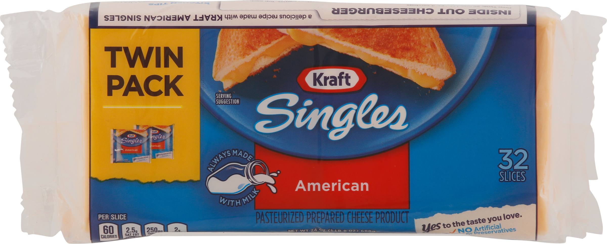 Calories In Pasteurized Process American Cheese From Bongards' Creameries