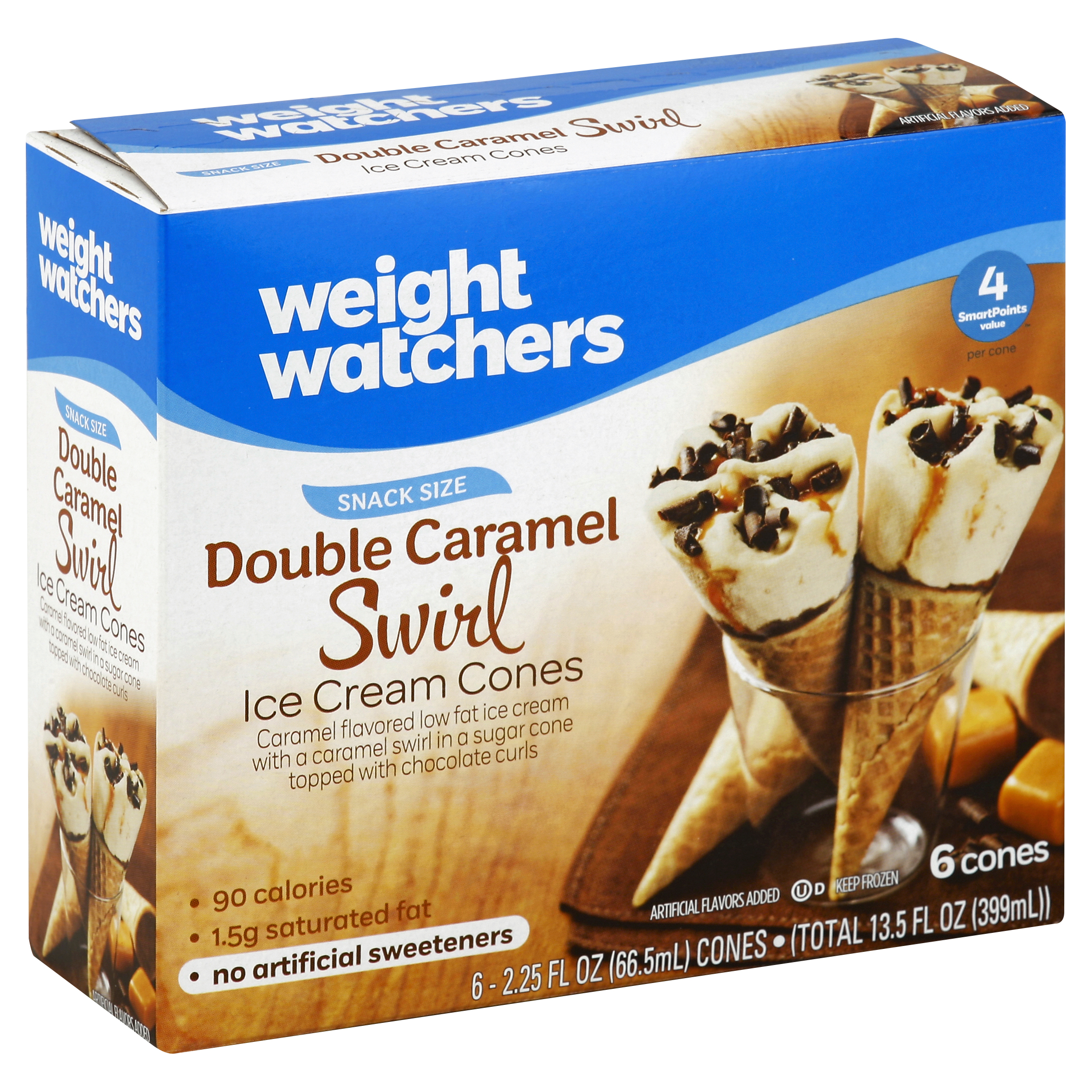 Weight Watchers Ice Cream Cones 6 Ea