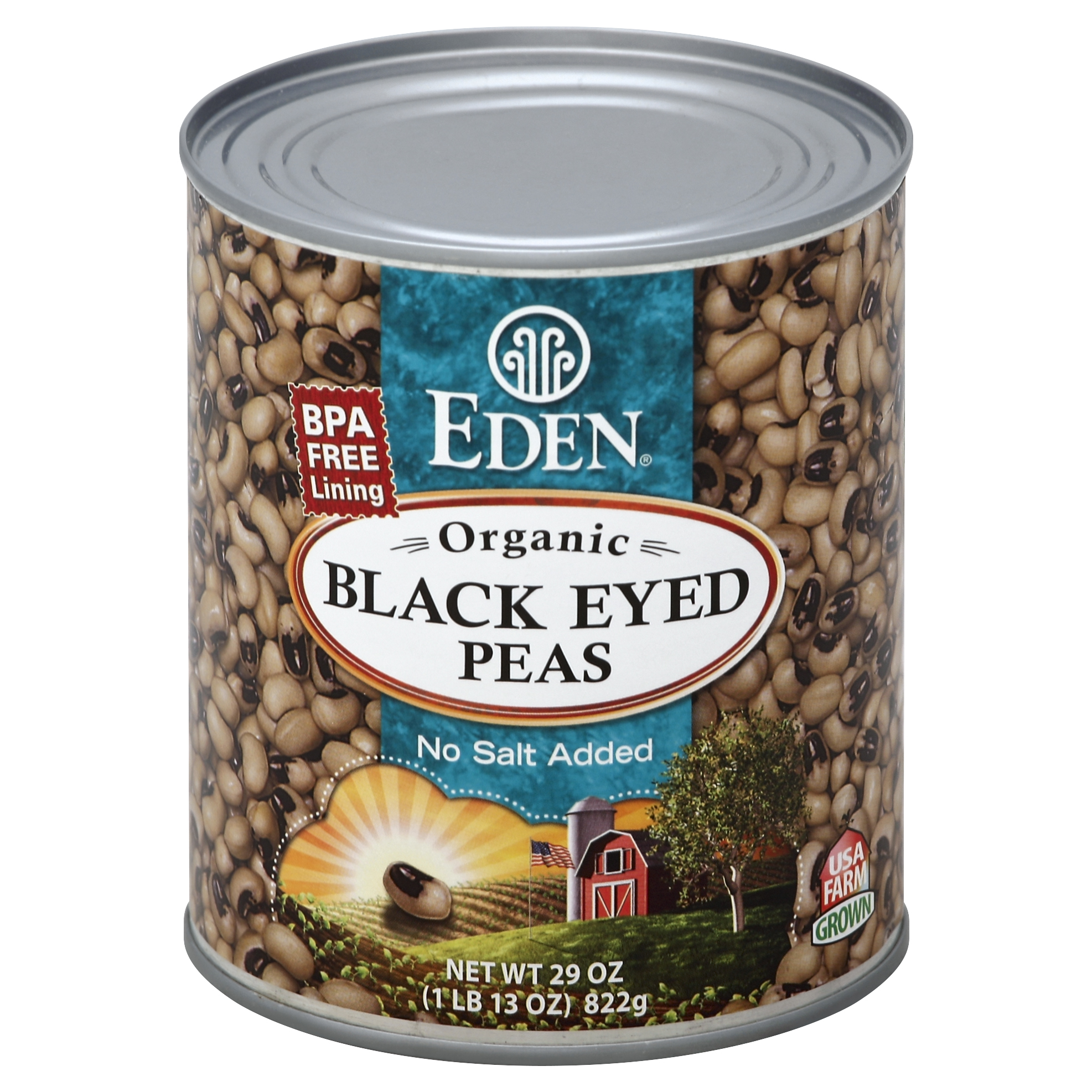 Eden Black Eyed Peas 29 Oz