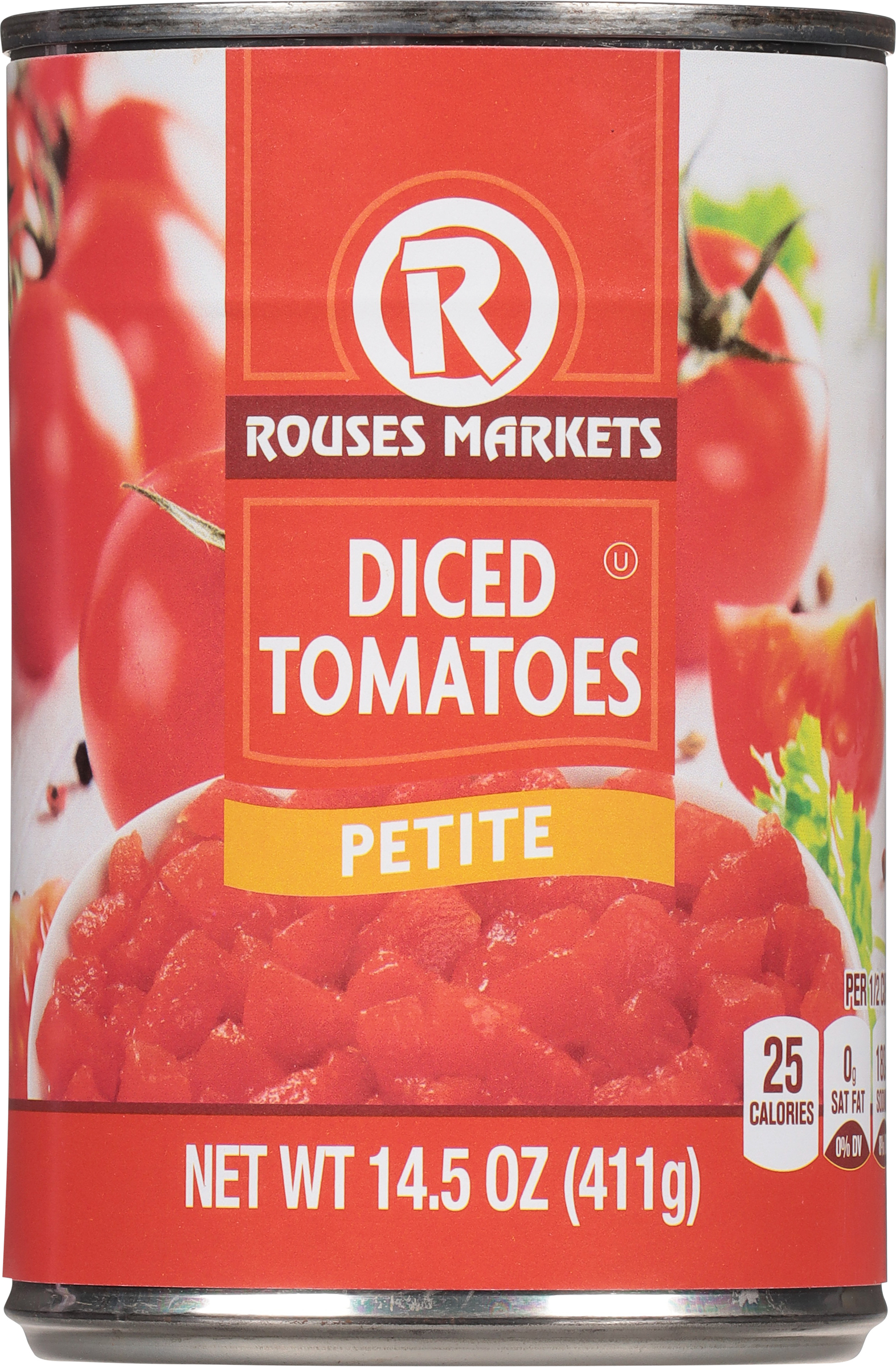 Tomatoes, Diced, Petite