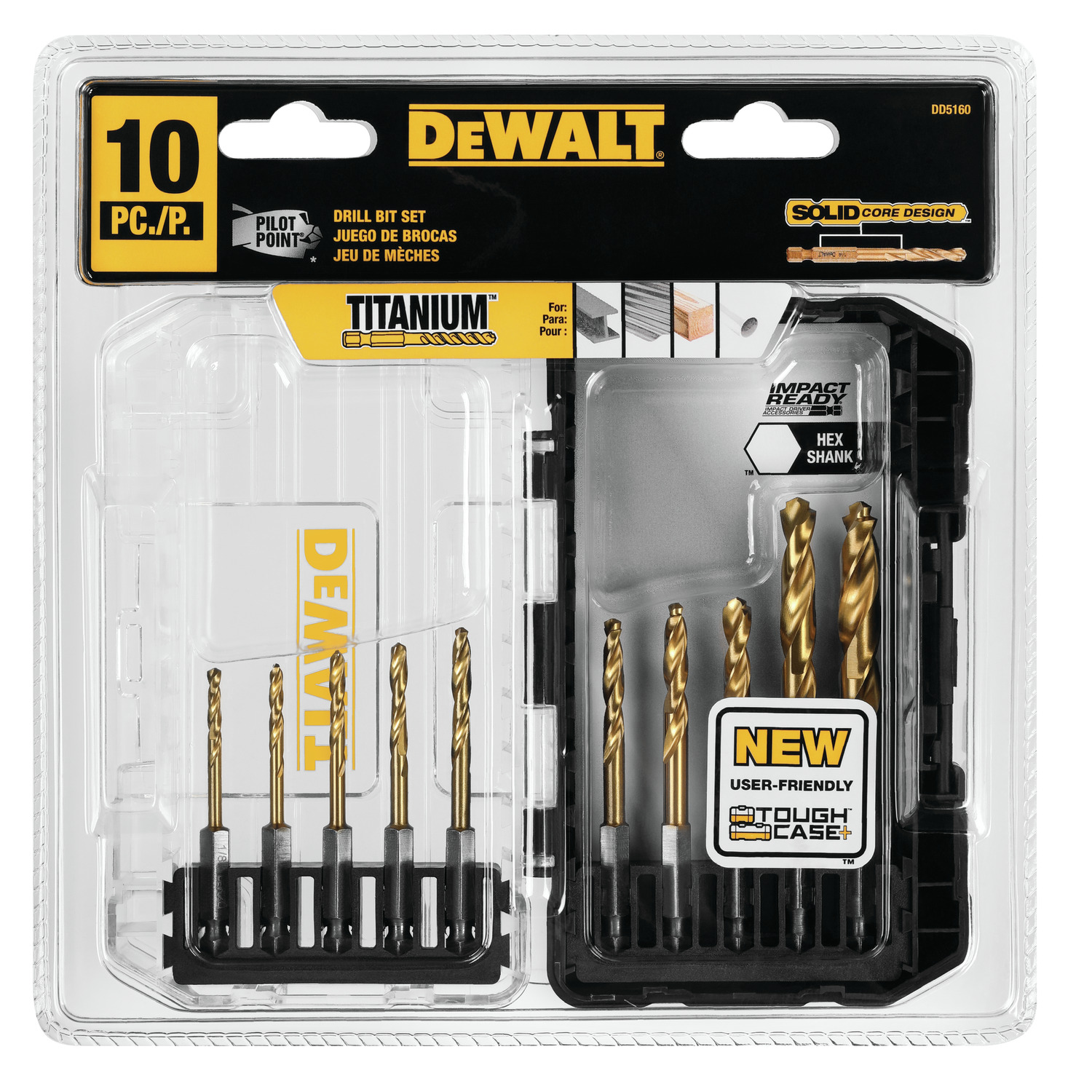 Dewalt impact ready drill bit set sale