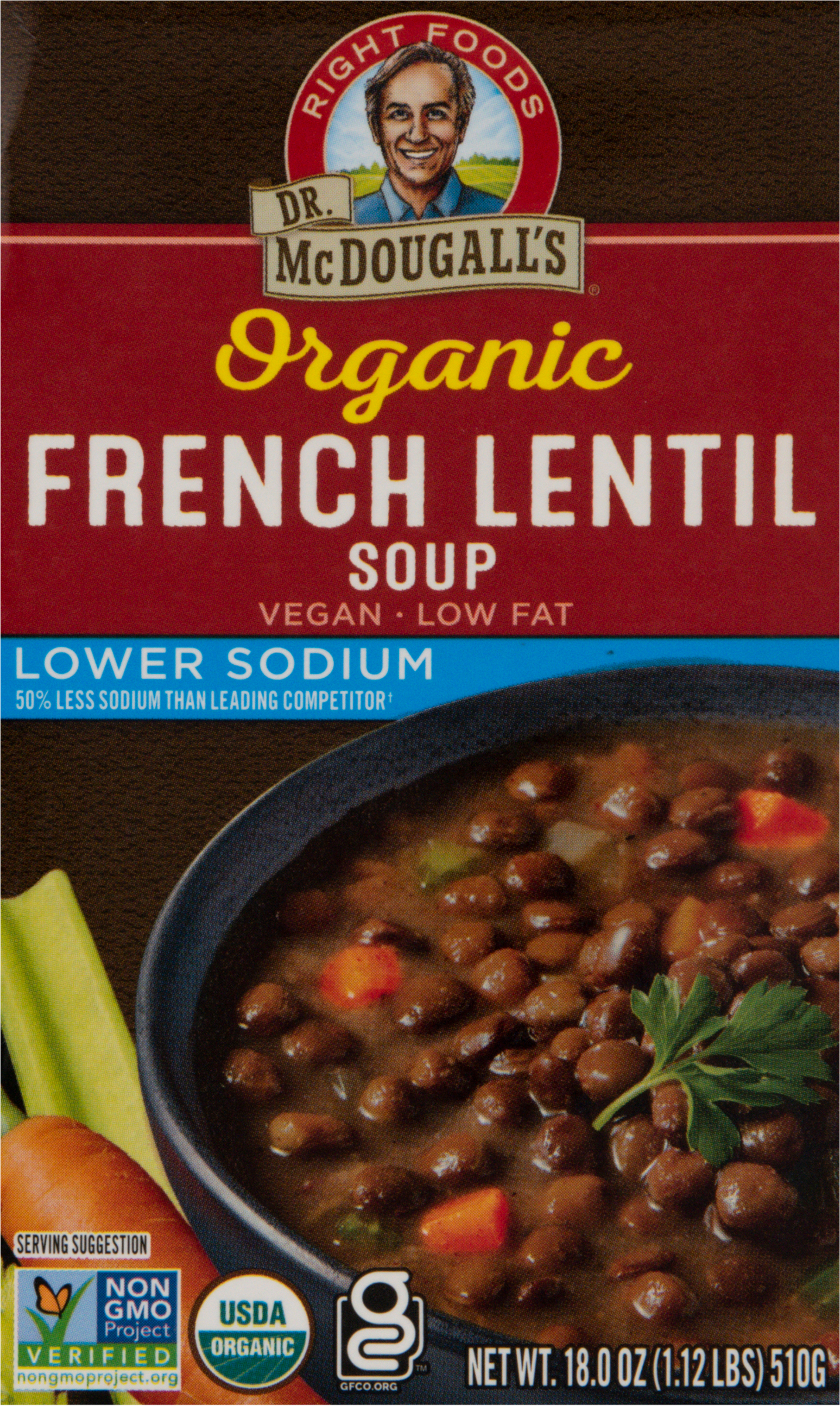 Soup, Organic, French Lentil
