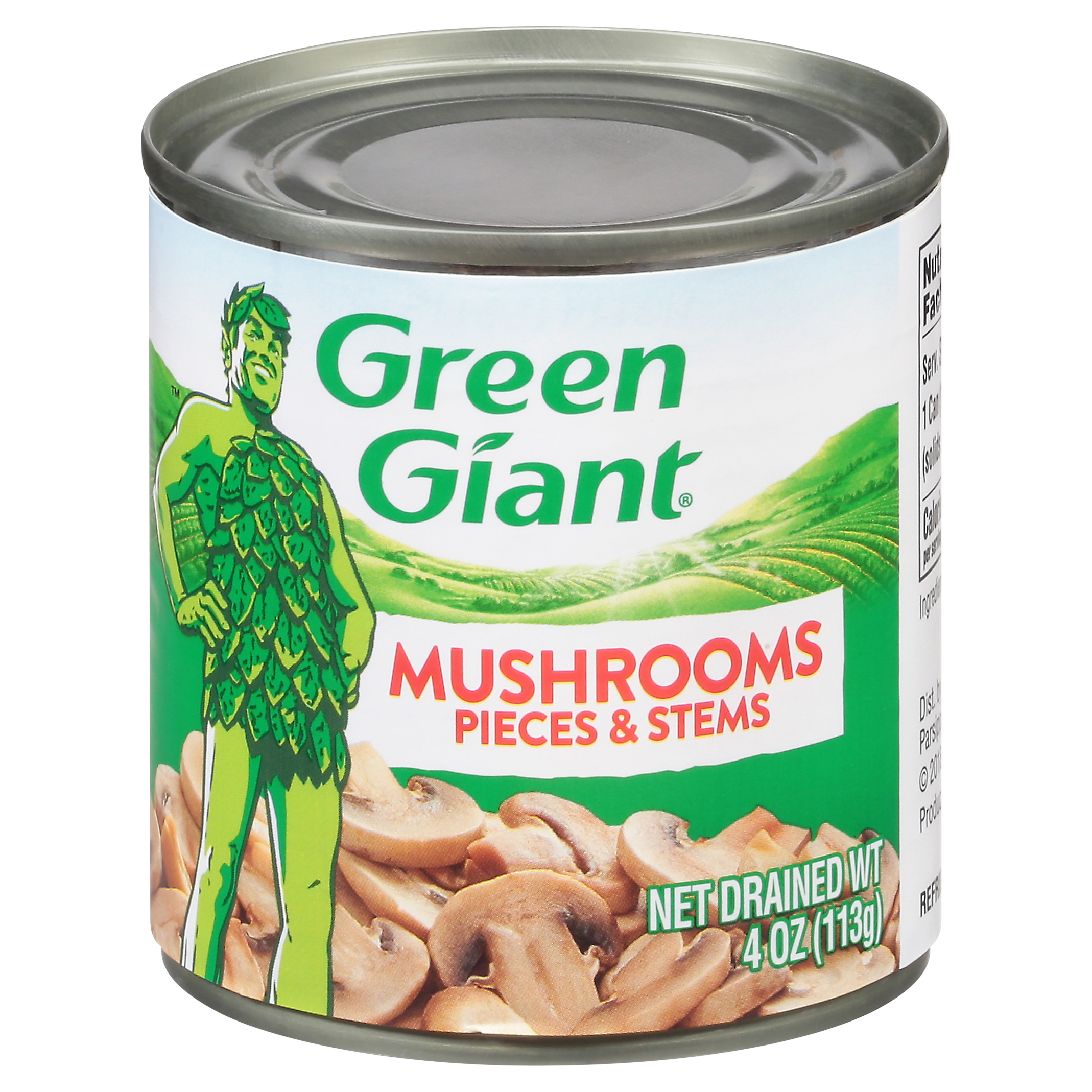 Green Giant Pieces & Stems Mushrooms 4 Oz