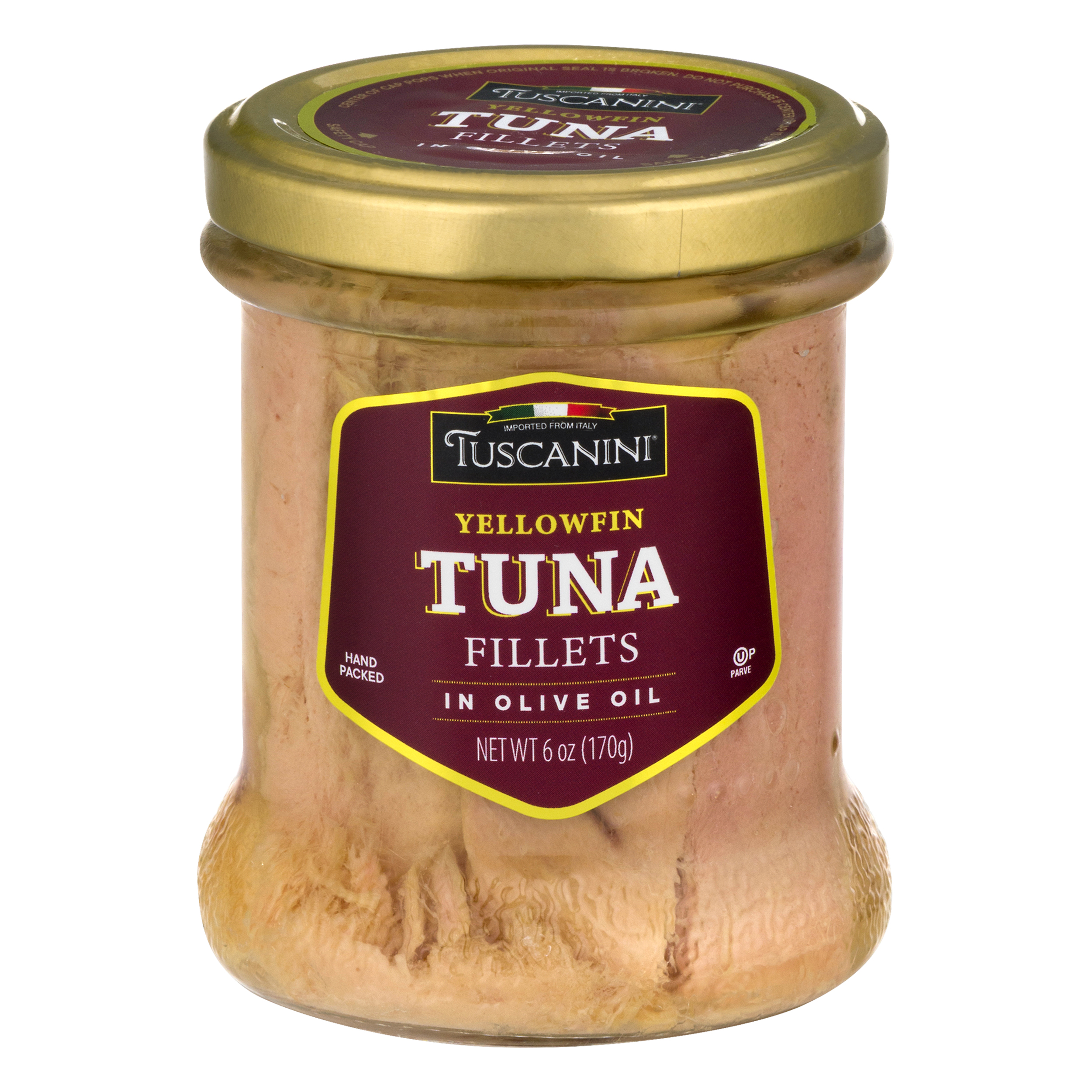 Tuscanini In Olive Oil Yellowfin Tuna Fillets 6 Oz