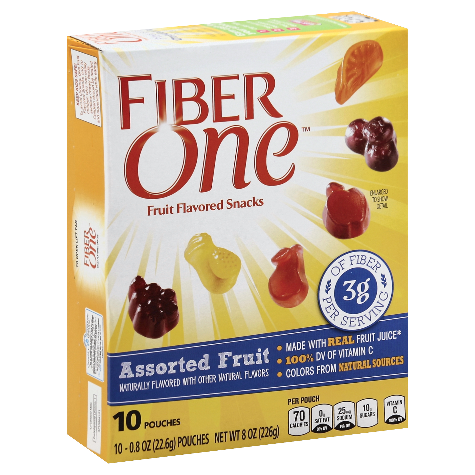 Fiber One Fruit Flavored Snacks 10 Ea