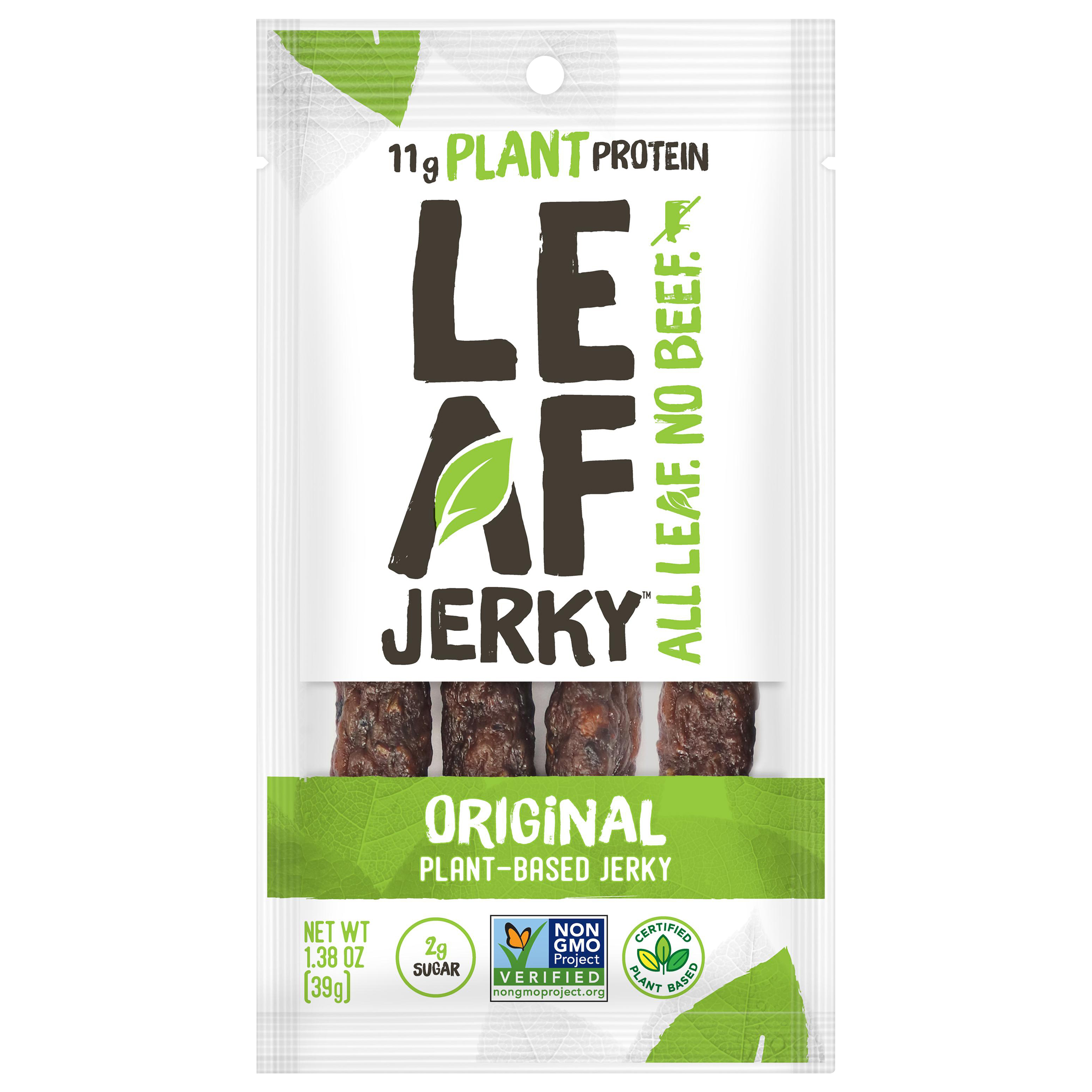 Leaf Jerky Original Plant-based Jerky 1.38 Oz