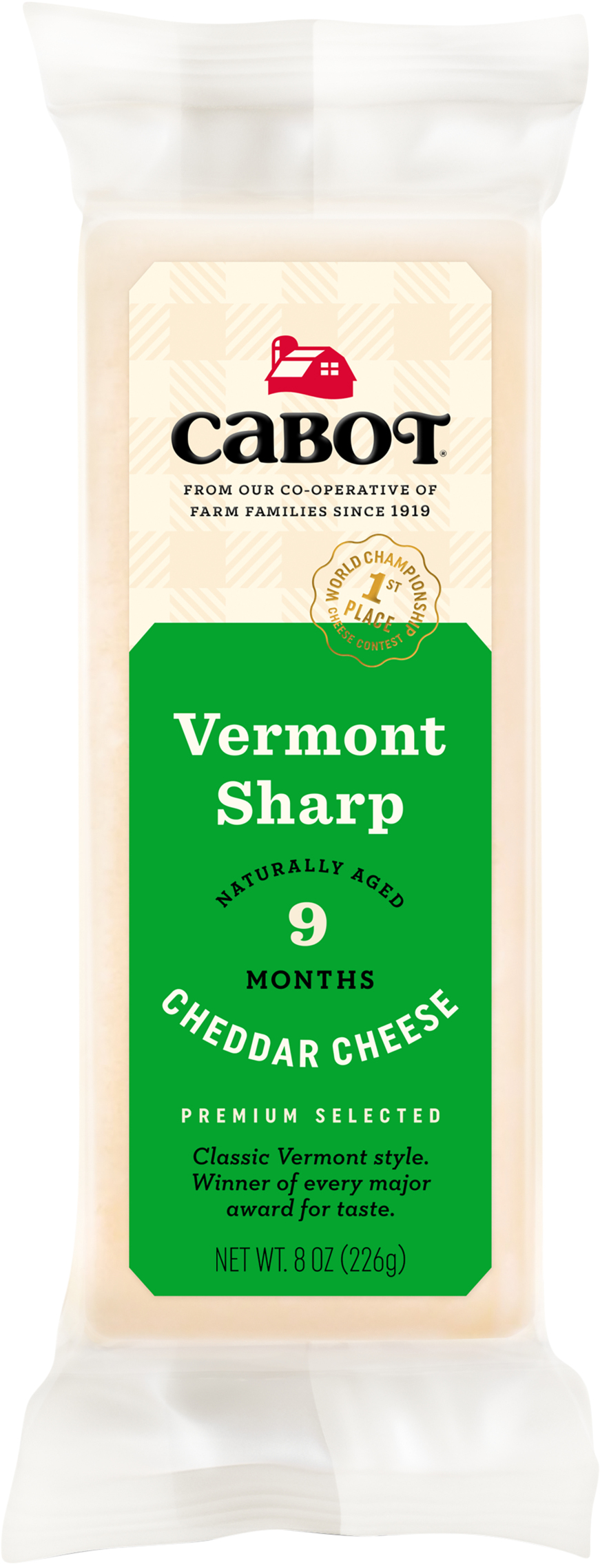 Cheese, Vermont Sharp Cheddar