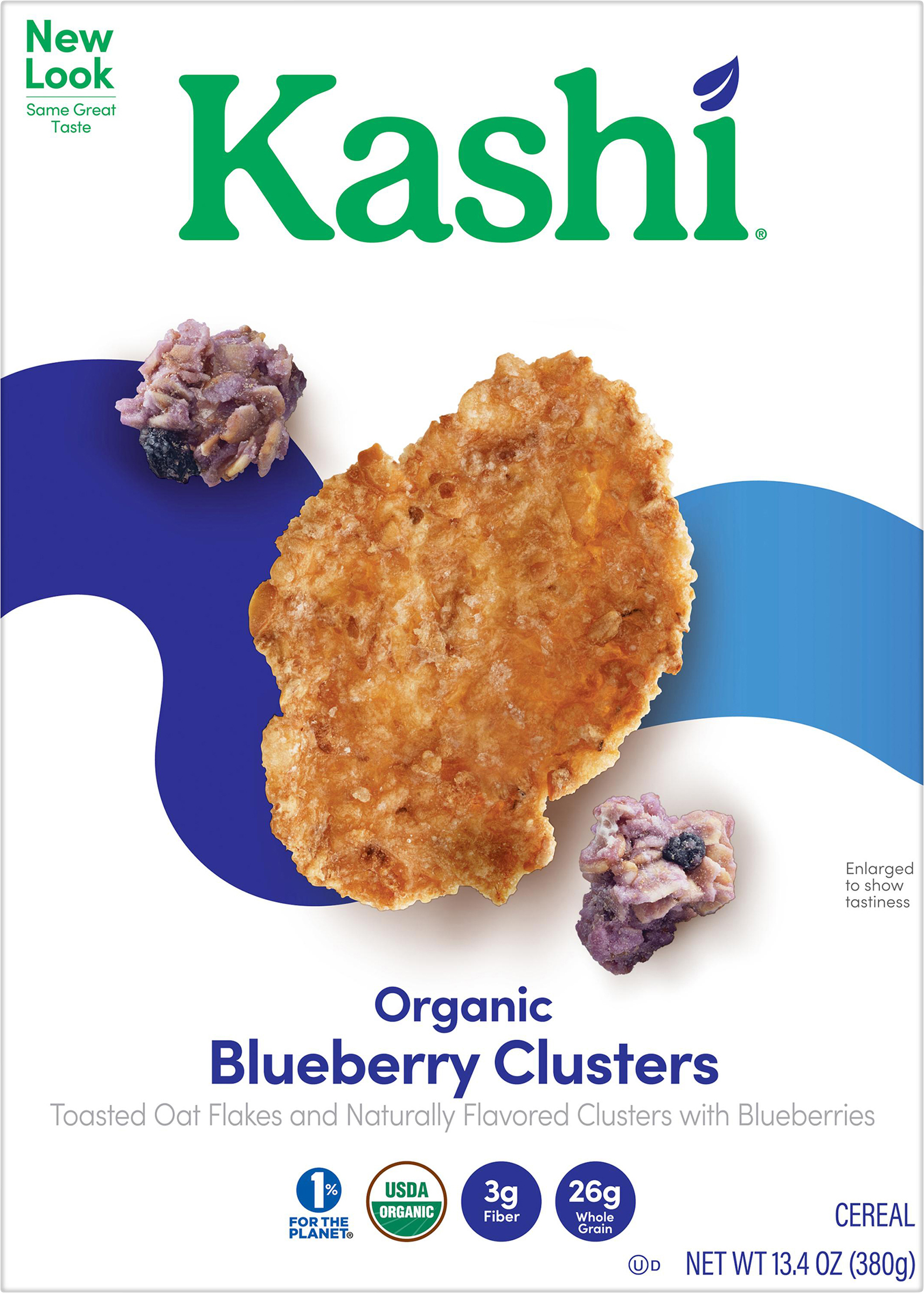 Cereal, Organic, Blueberry Clusters