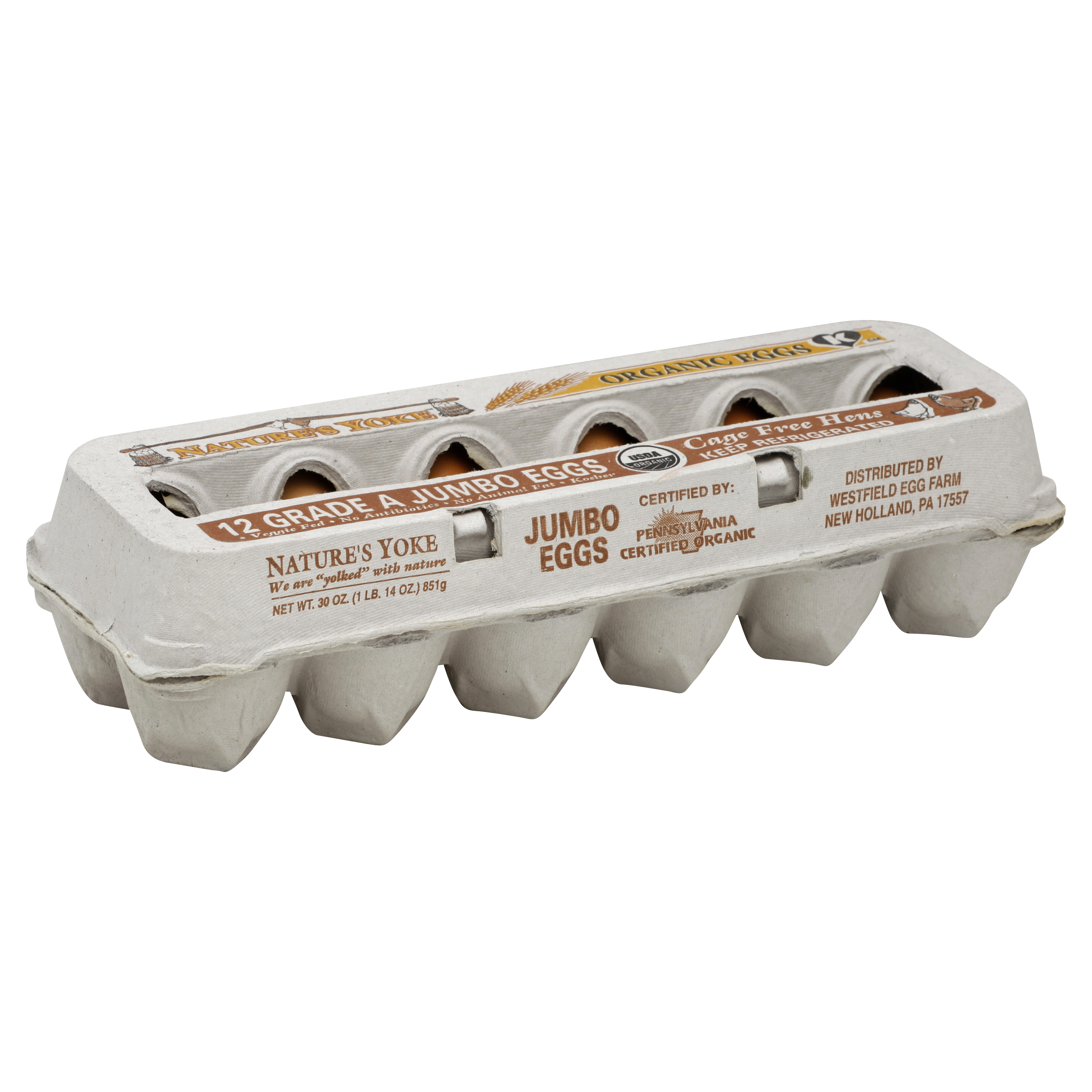 Nature's Yoke Eggs 12 Ea