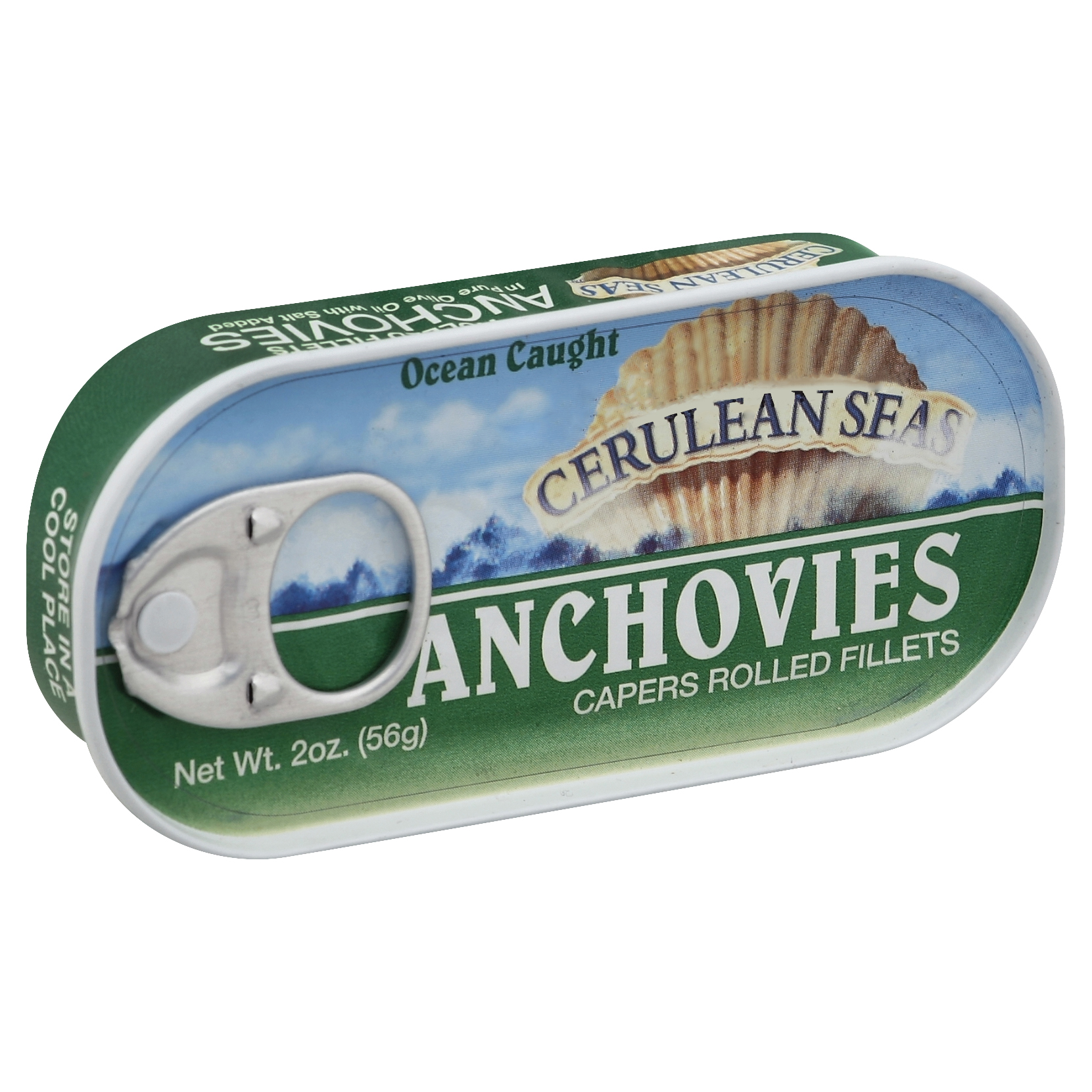 Cerulean Seas Anchovies 2 Oz