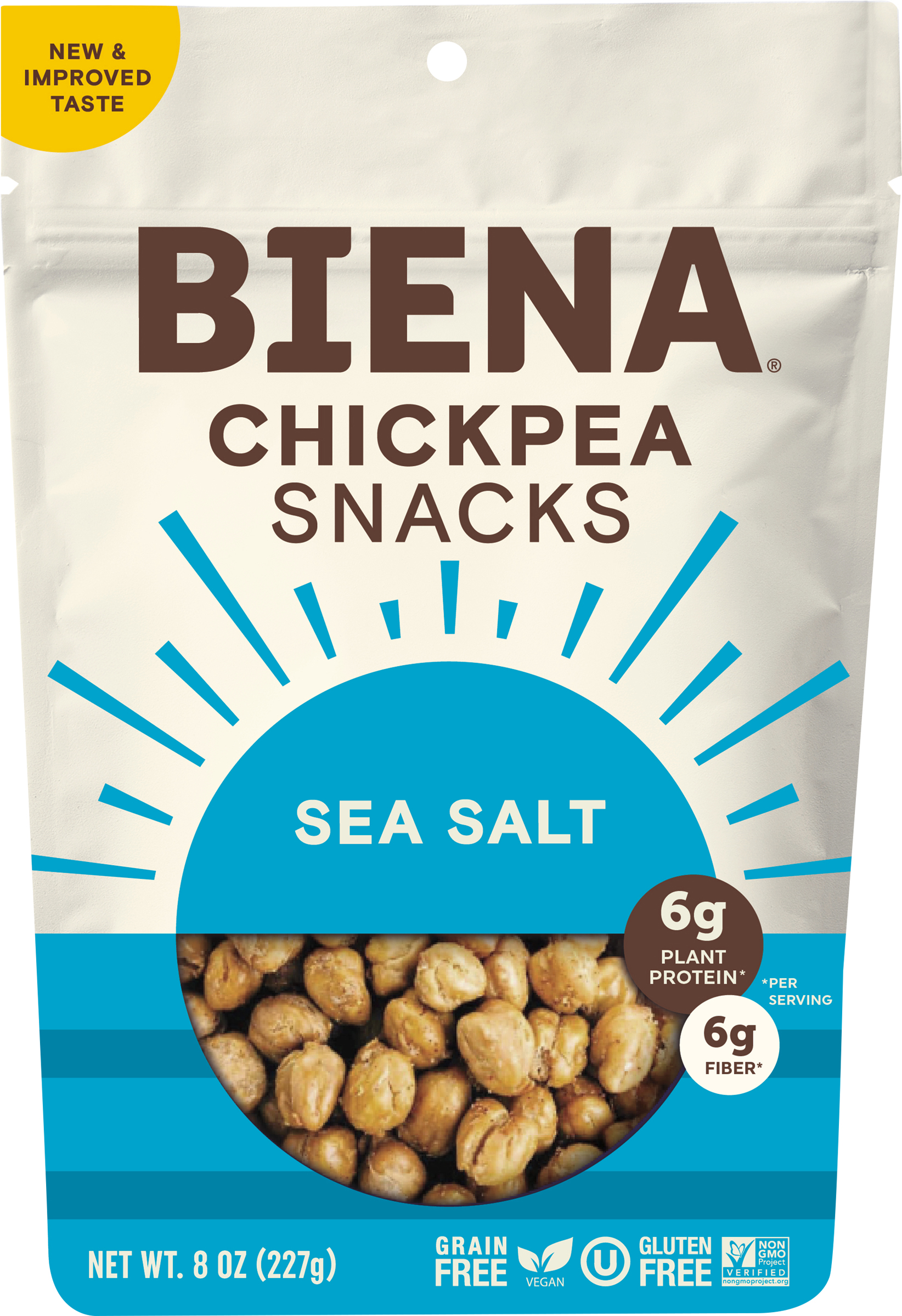 Chickpea Snacks, Sea Salt