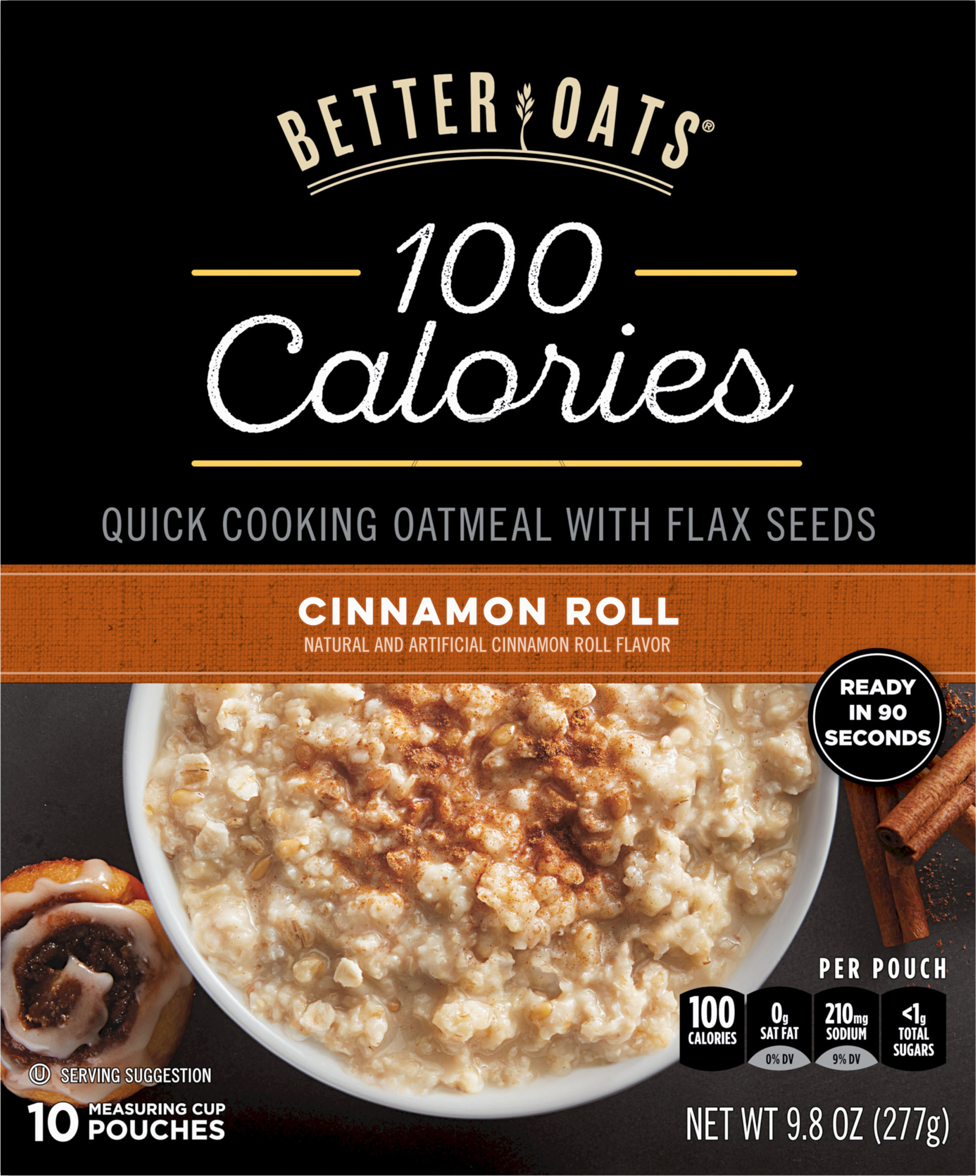 Instant Oatmeal, Cinnamon Roll