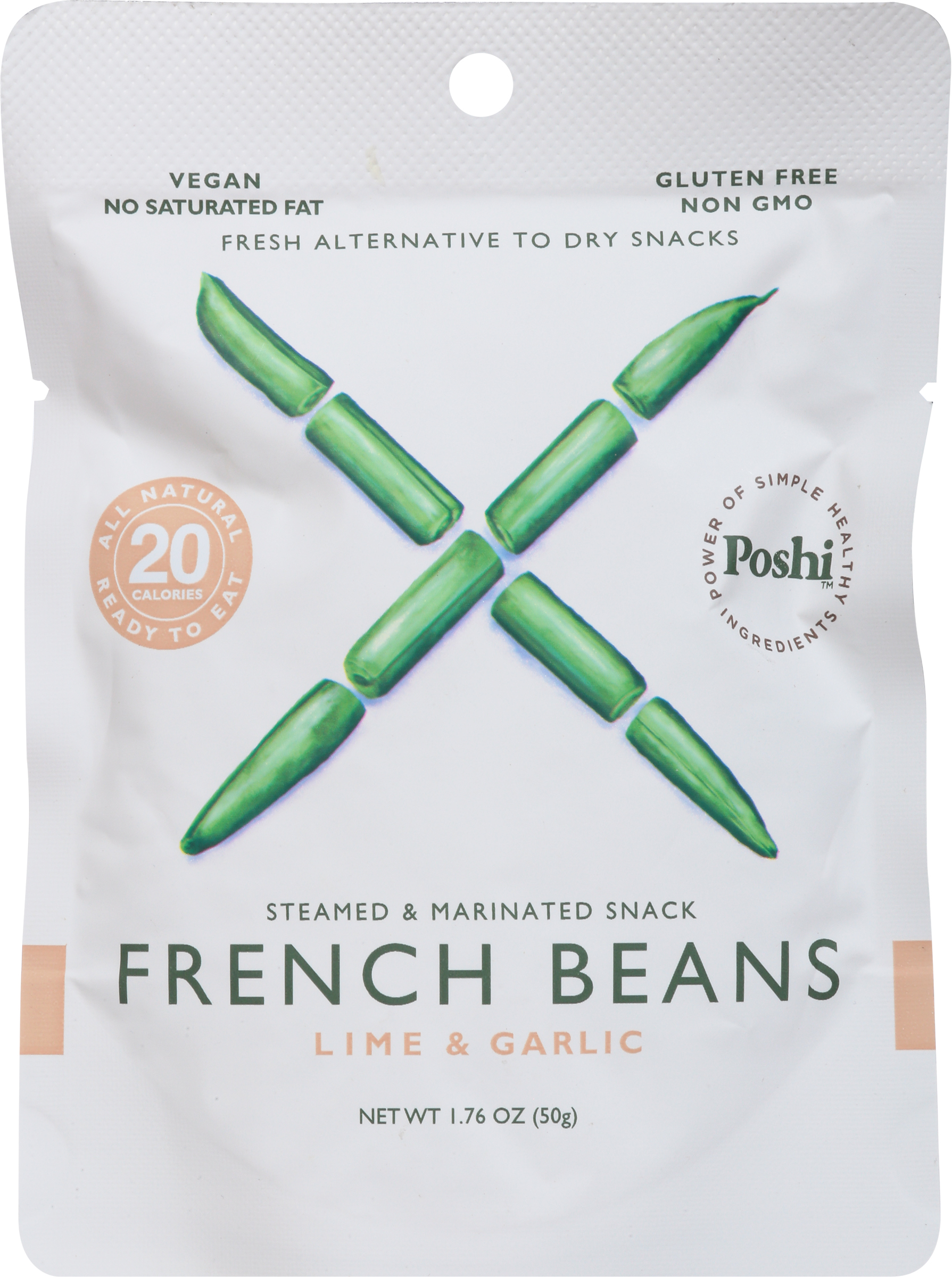 French Beans, Lime & Garlic