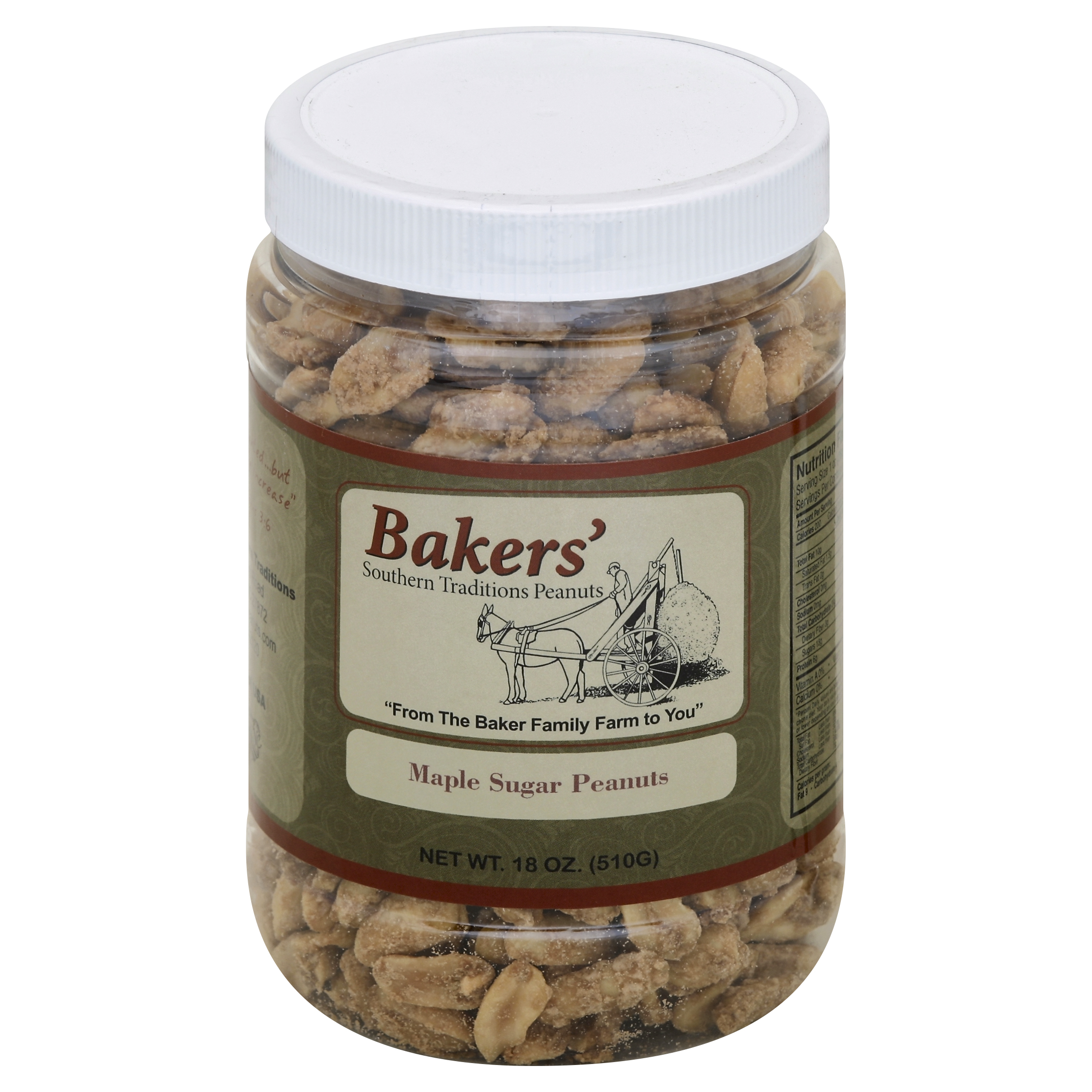 Baker's Peanuts 18 Oz