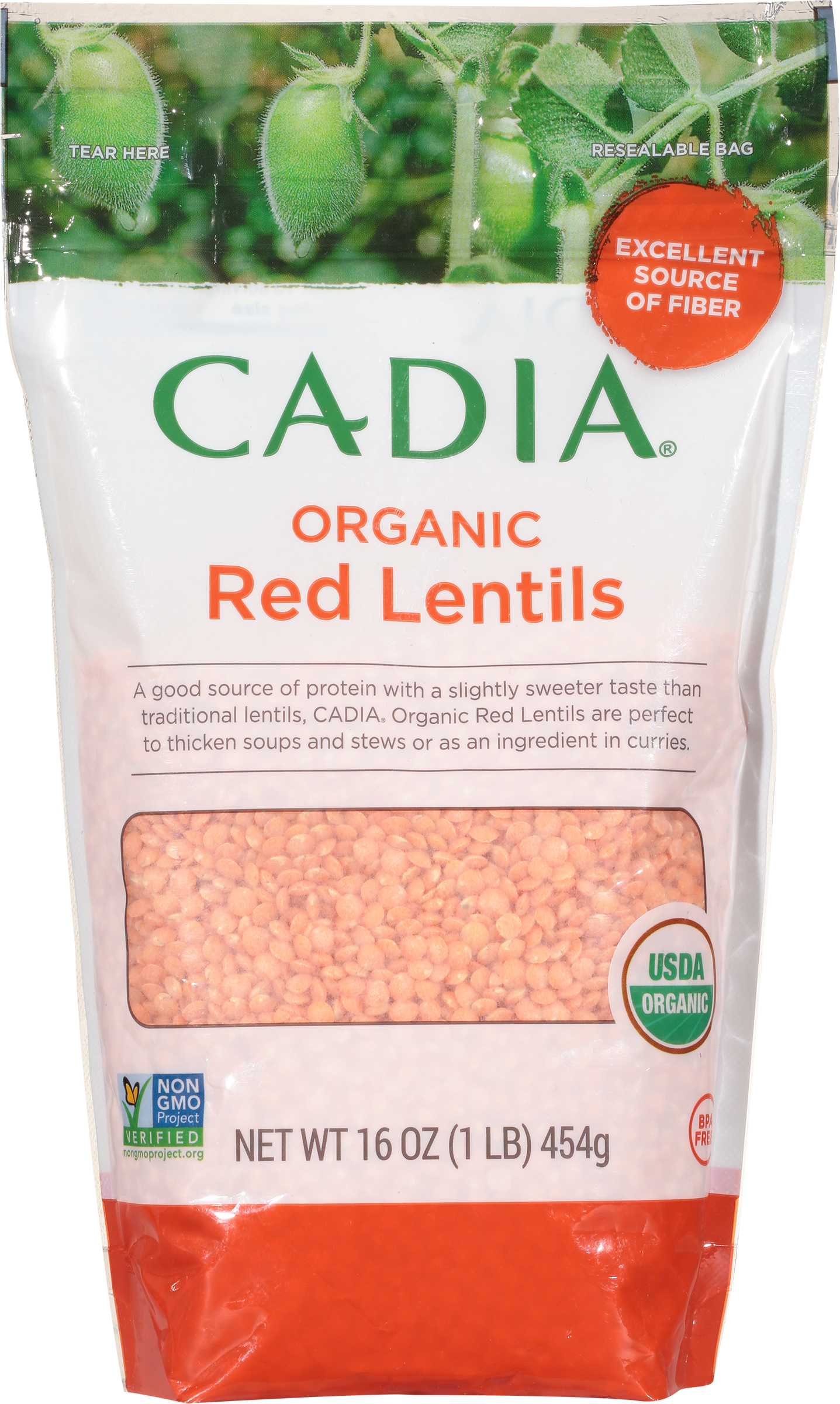 Red Lentils, Organic