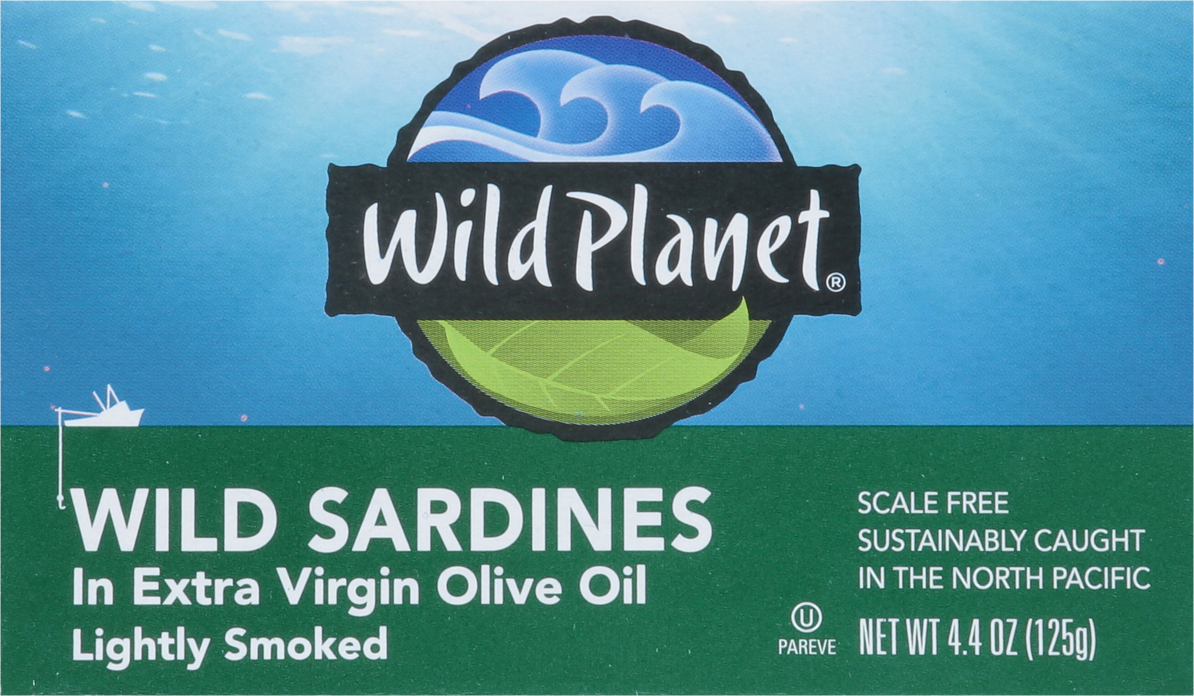 Wild Sardine, in Extra Virgin Olive Oil, Lightly Smoked