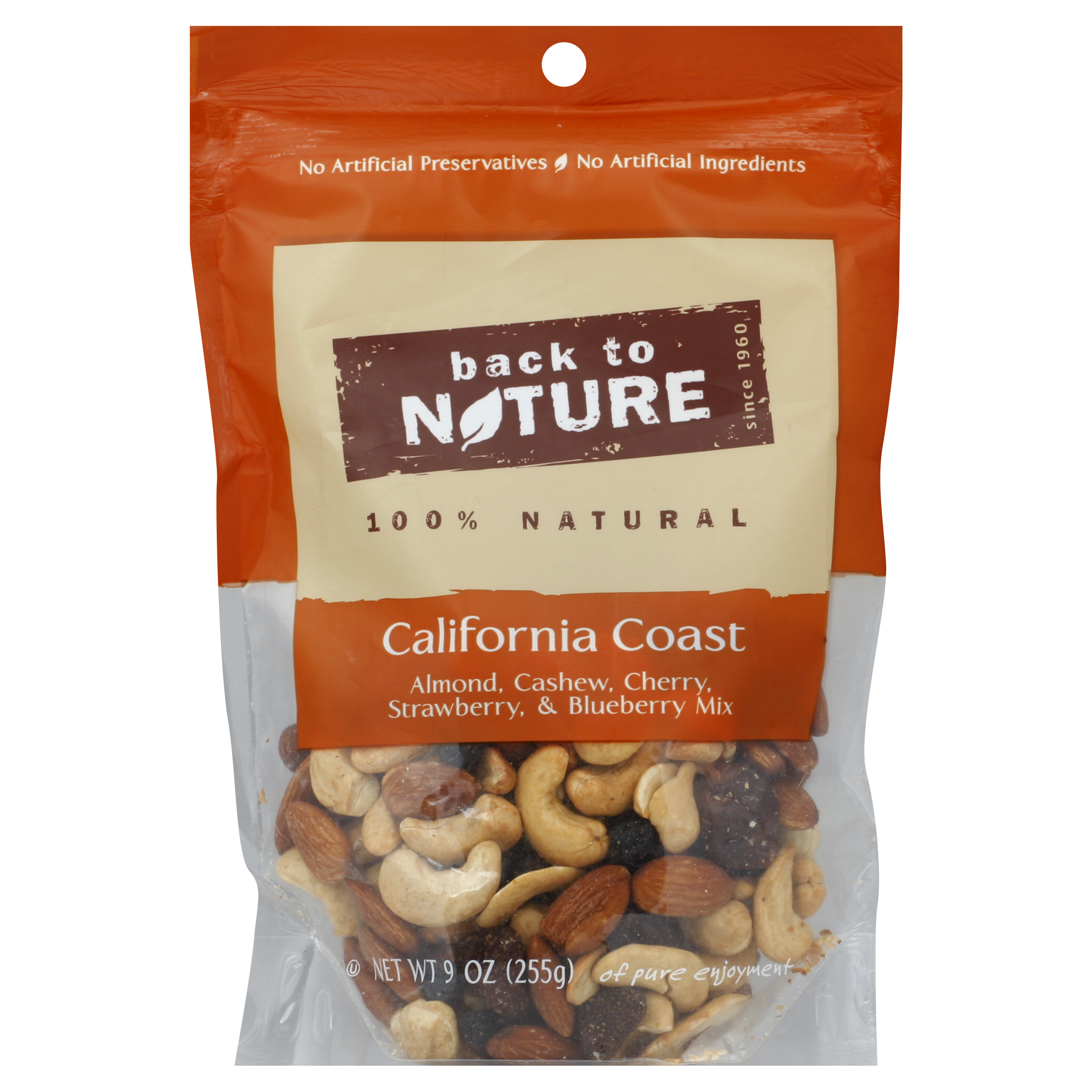 Back To Nature Nut Mix 9 Oz
