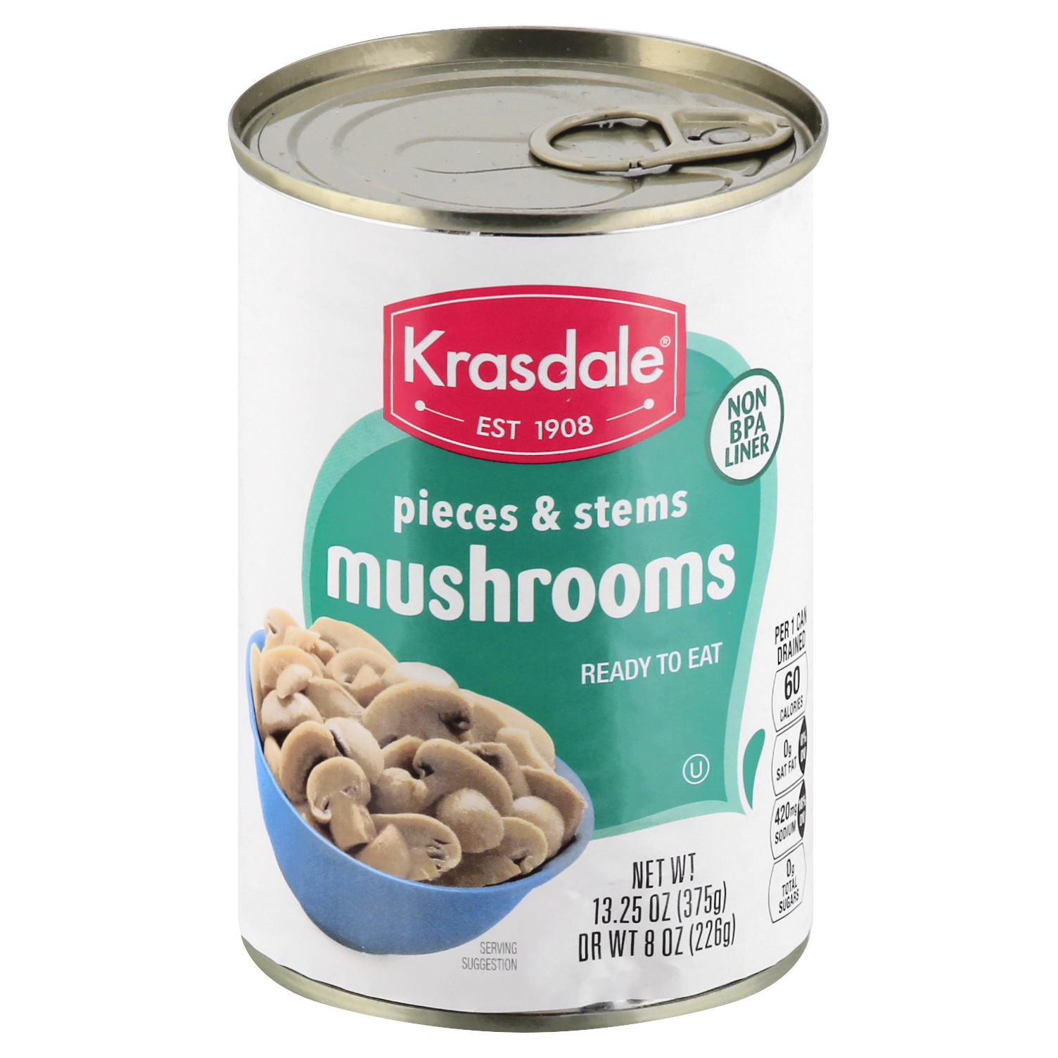 Krasdale Pieces & Stems Mushrooms 13.25 Oz
