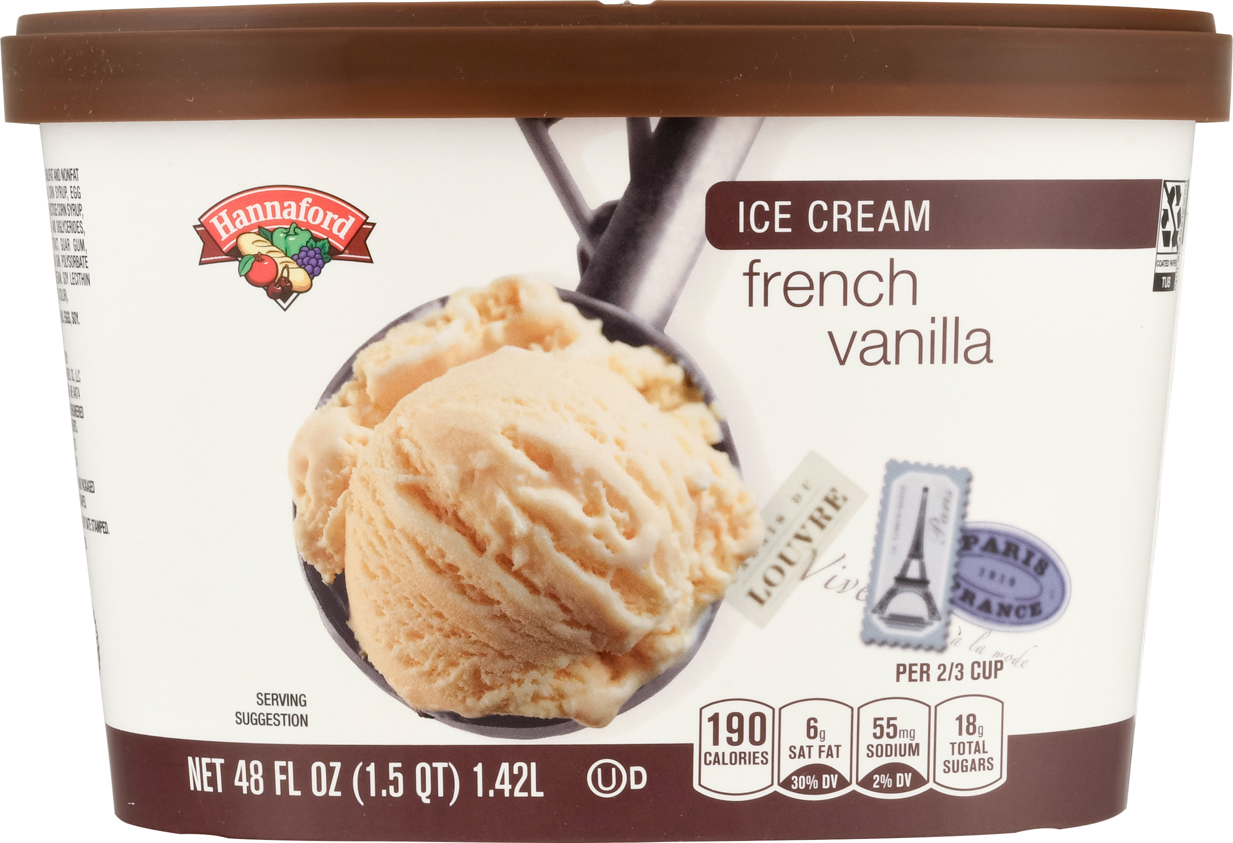 Top 50 most popular french vanilla ice cream