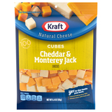 Cheese, Natural, Cheddar & Monterey Jack, Cubes image