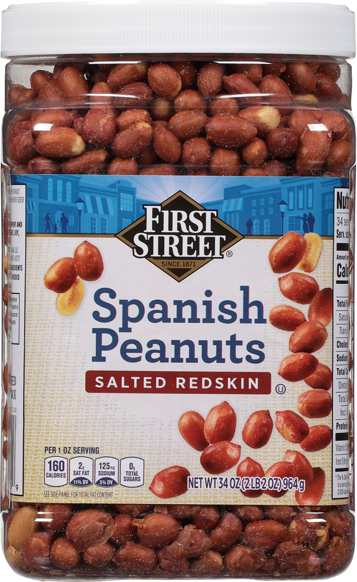 Peanuts, Salted Redskin, Spanish