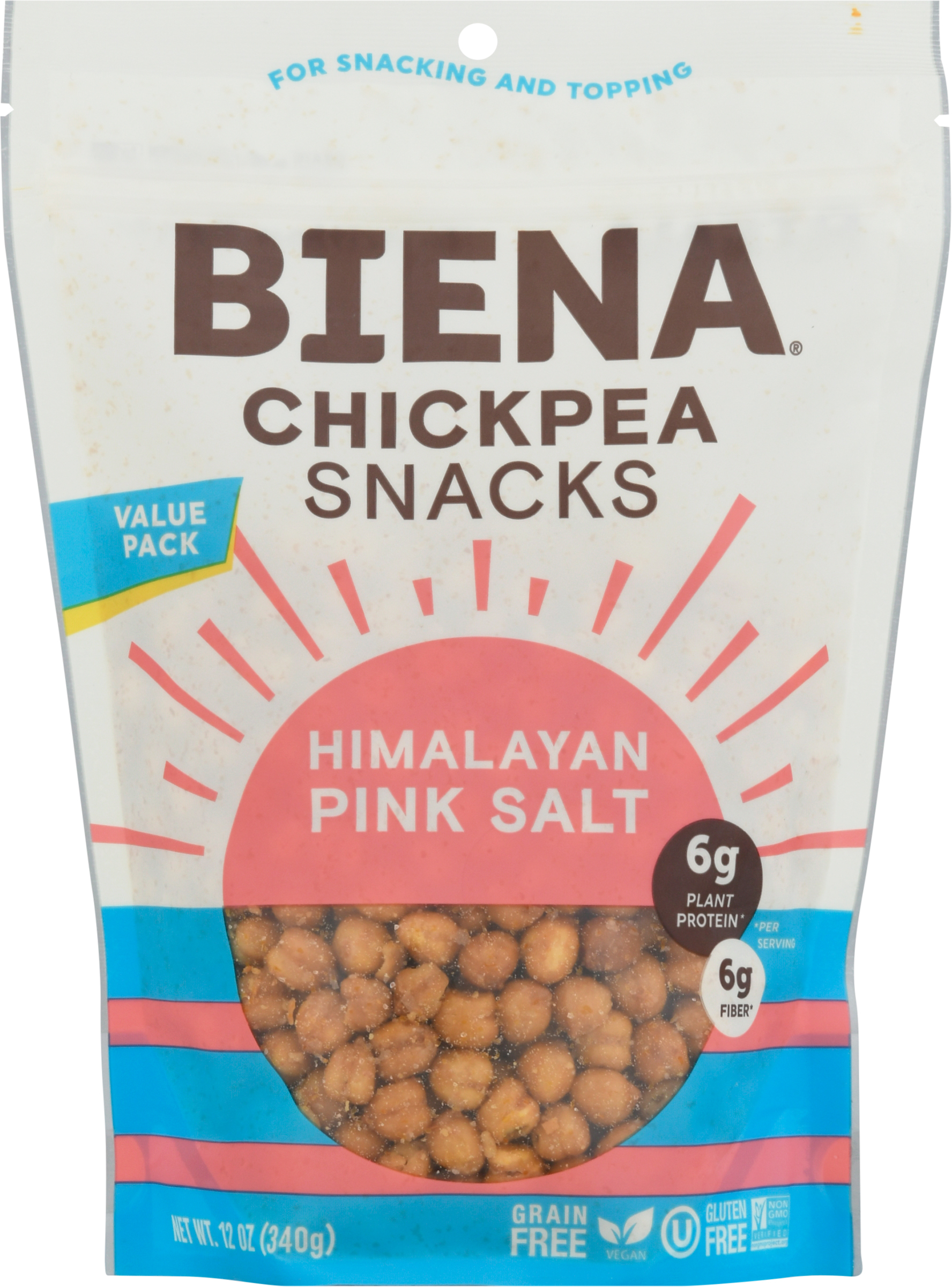 Chickpea Snacks, Himalayan Pink Salt, Value Pack