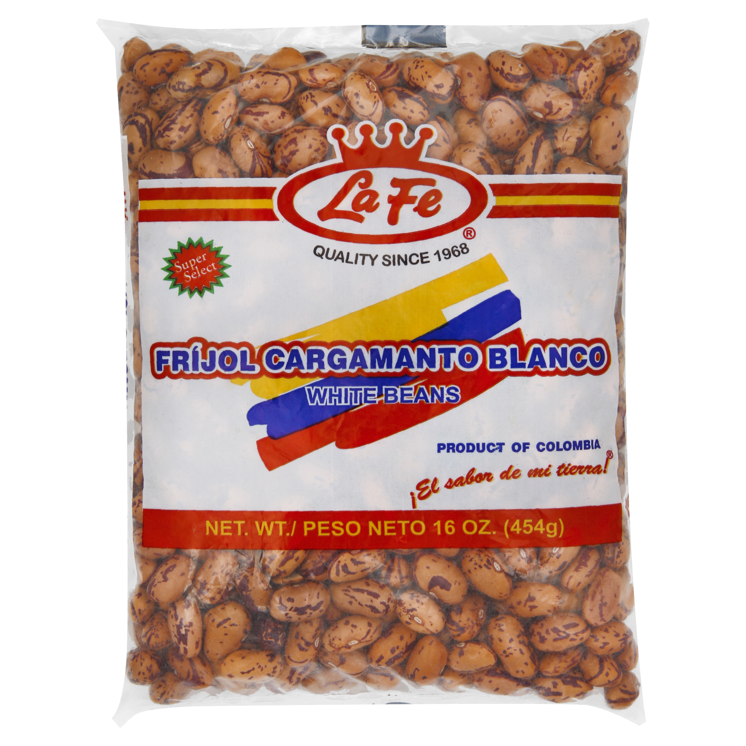 La Fe White Beans 16 Oz