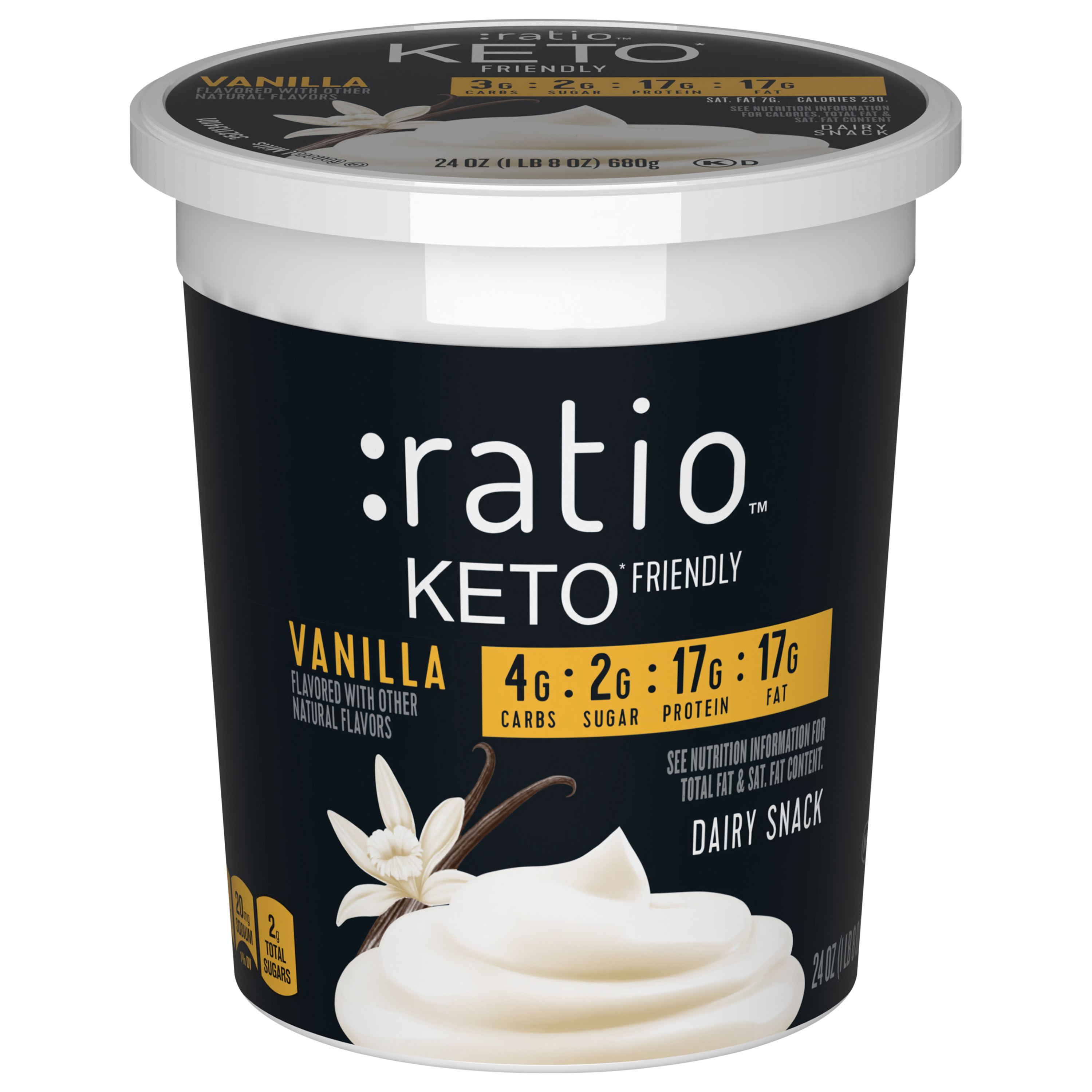 Dairy Snack, Keto Friendly, Vanilla