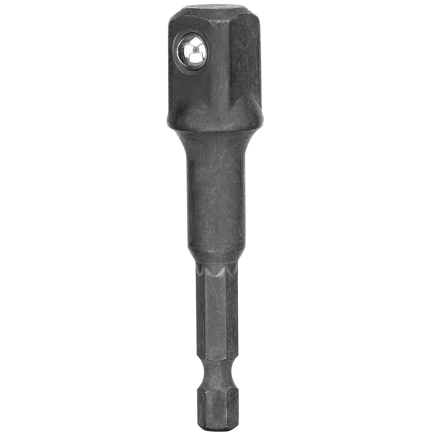 White Cap  DEWALT 1/4 To 1/2 Socket Adapter Ir Impact Ready Bulk