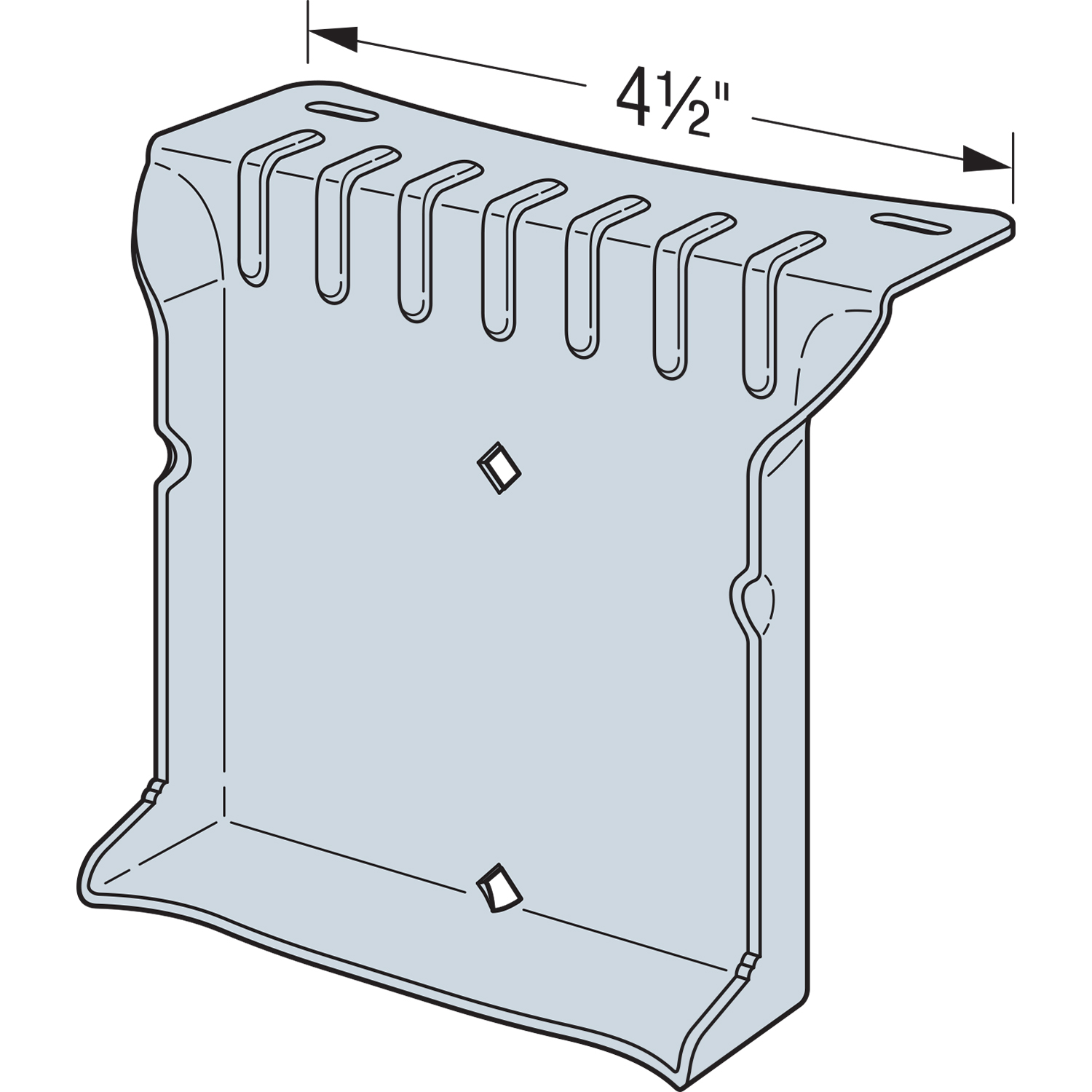 White Cap | F44Z 4X4 Panelized Construction Hanger Z-Max Simpson 