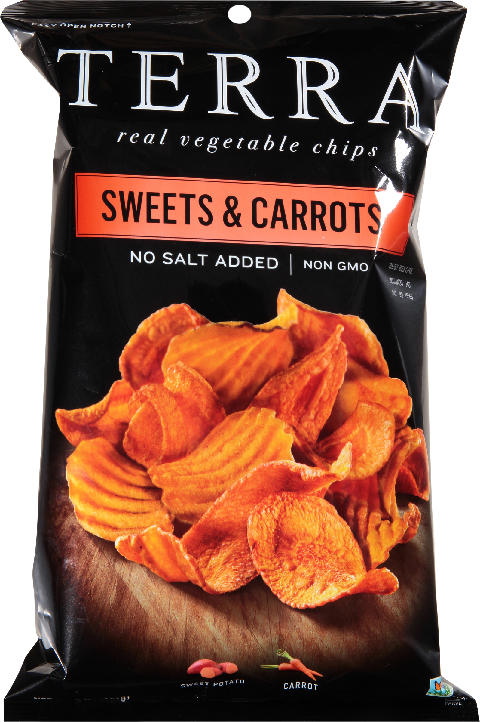 Vegetable Chips, Real, Sweets & Carrots