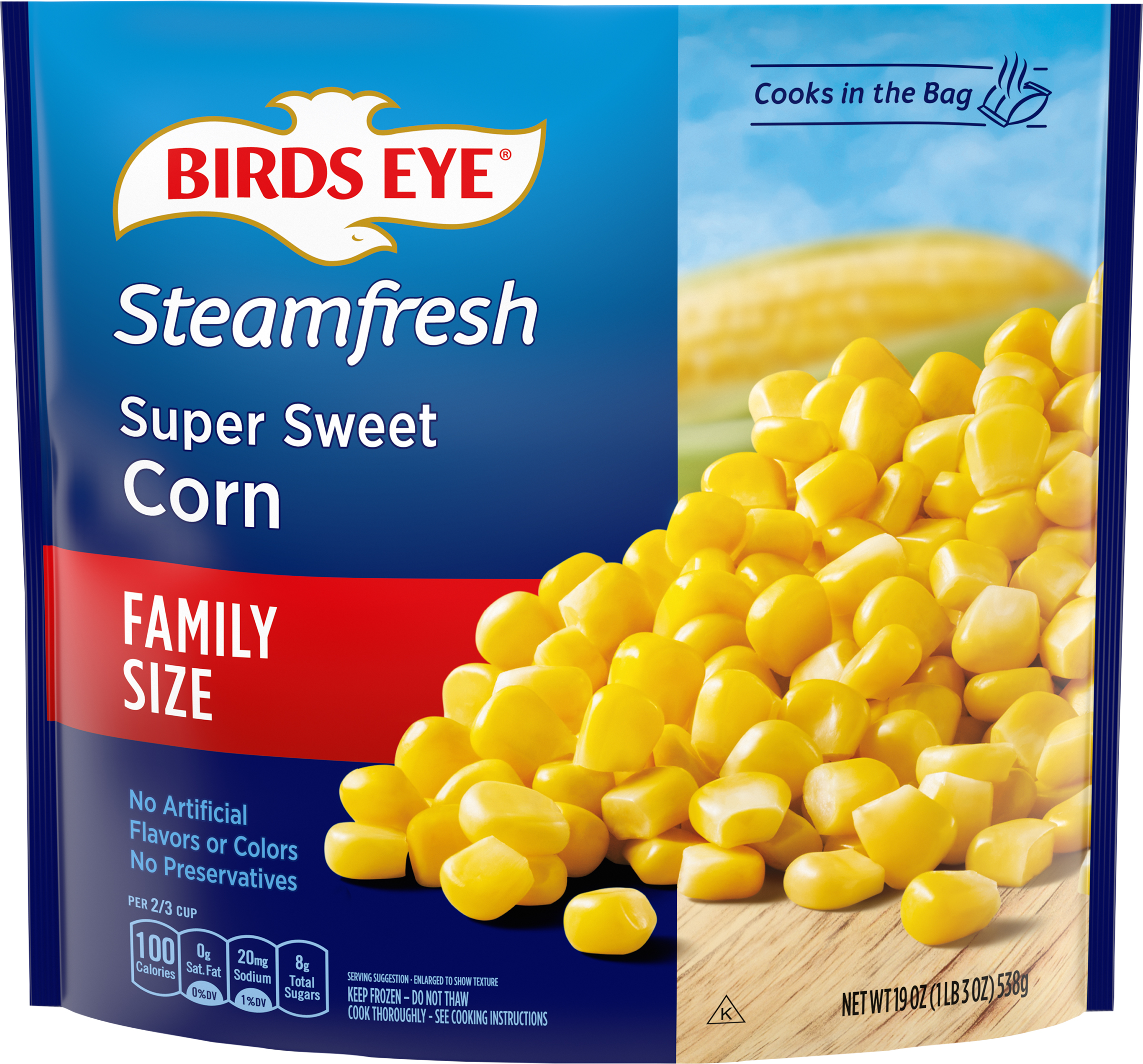 Corn, Super Sweet, Family Size