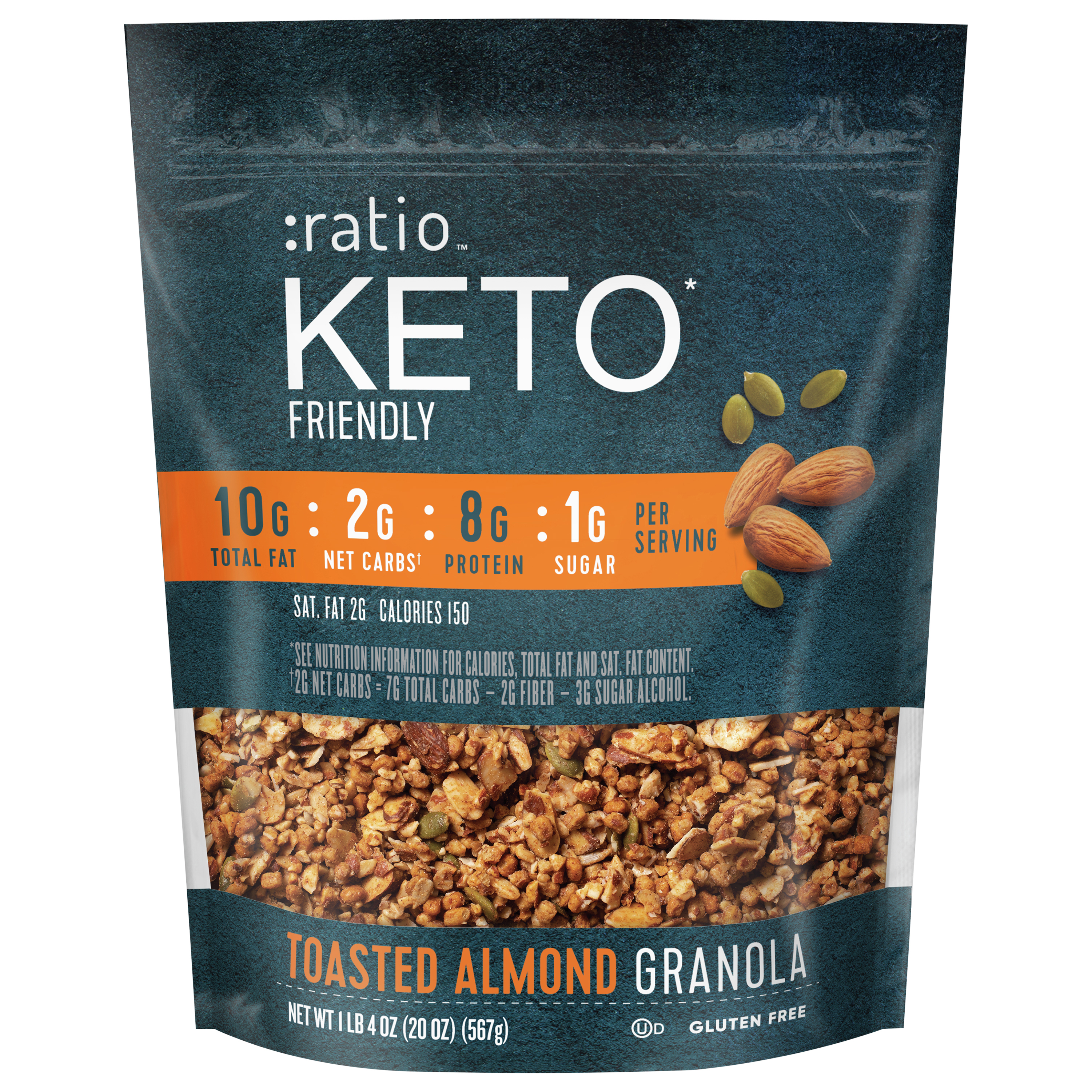 Granola, Toasted Almond, Keto Friendly
