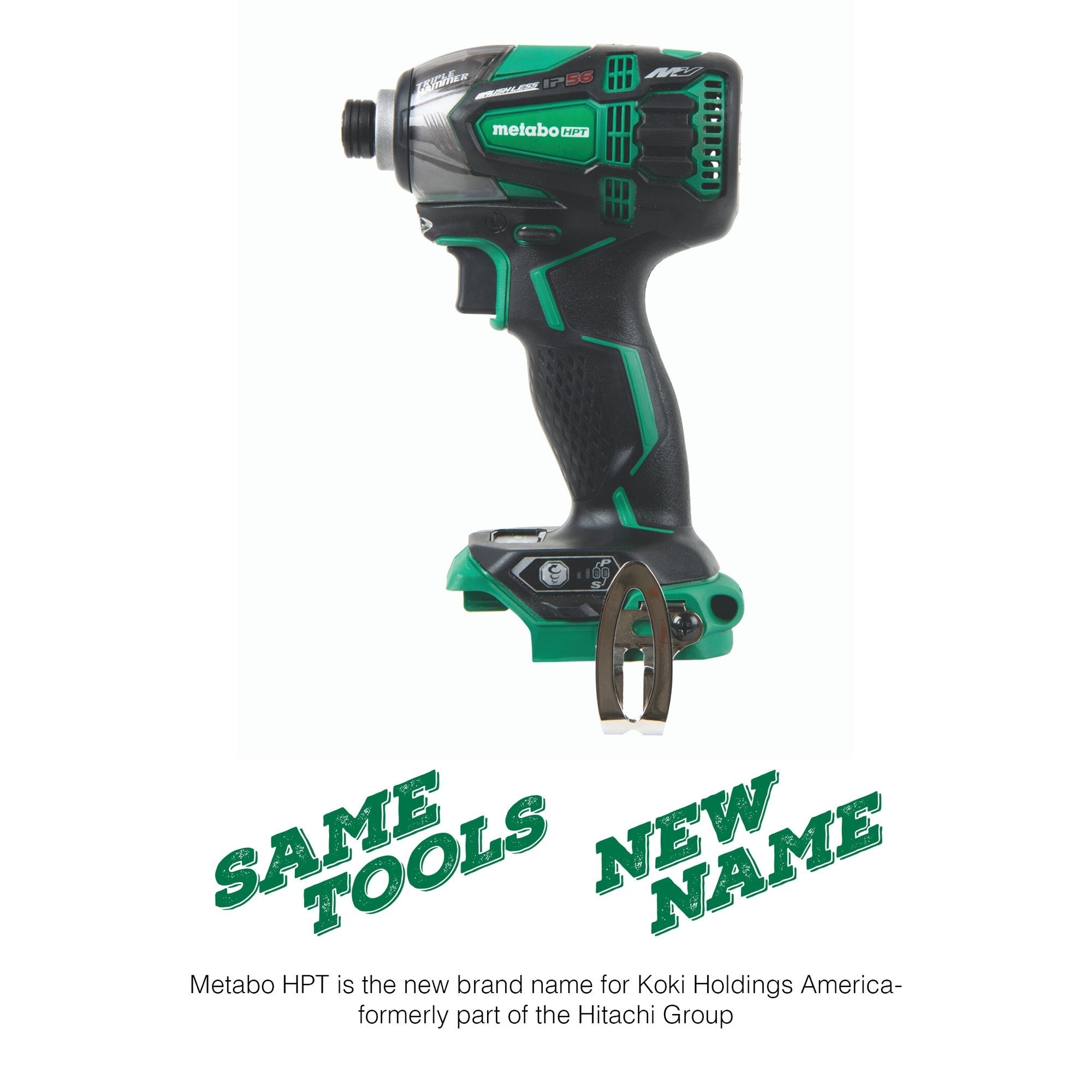 White Cap Metabo HPT 36V Multivolt Brushless Triple Hammer