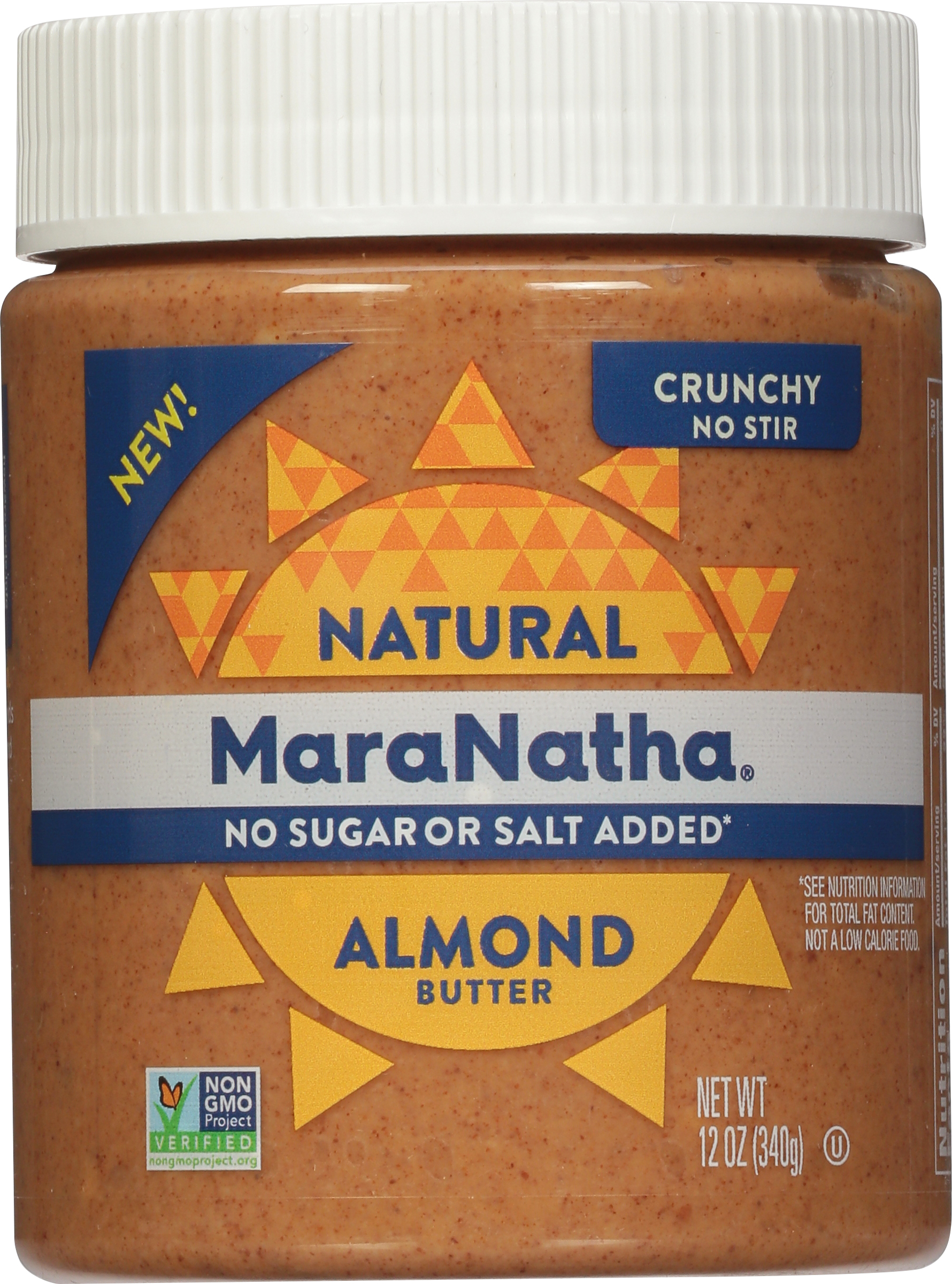 Almond Butter, Natural, Crunchy, No Stir