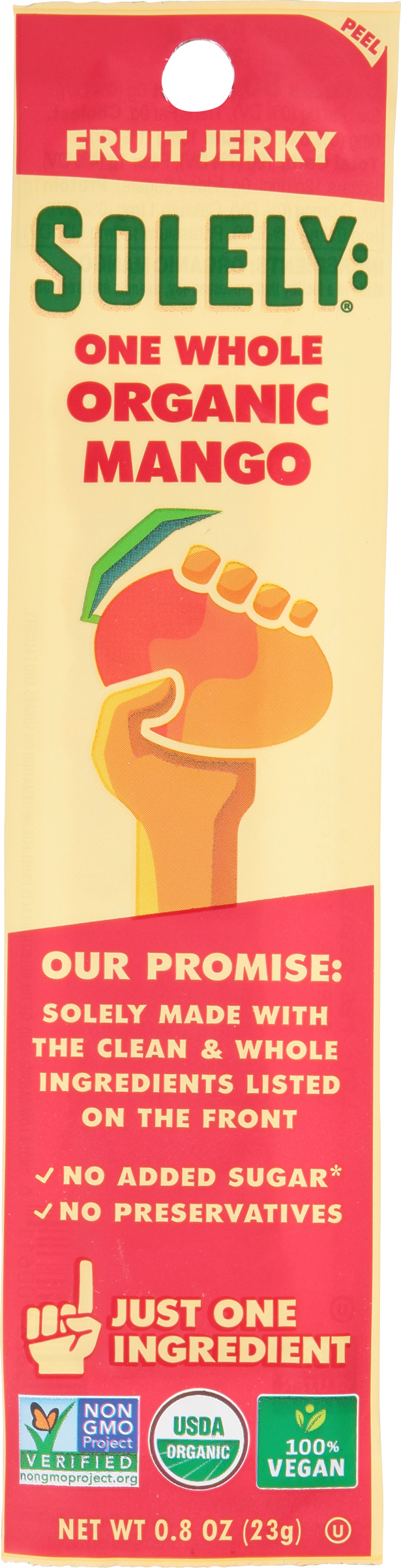 Fruit Jerky, Organic, Mango