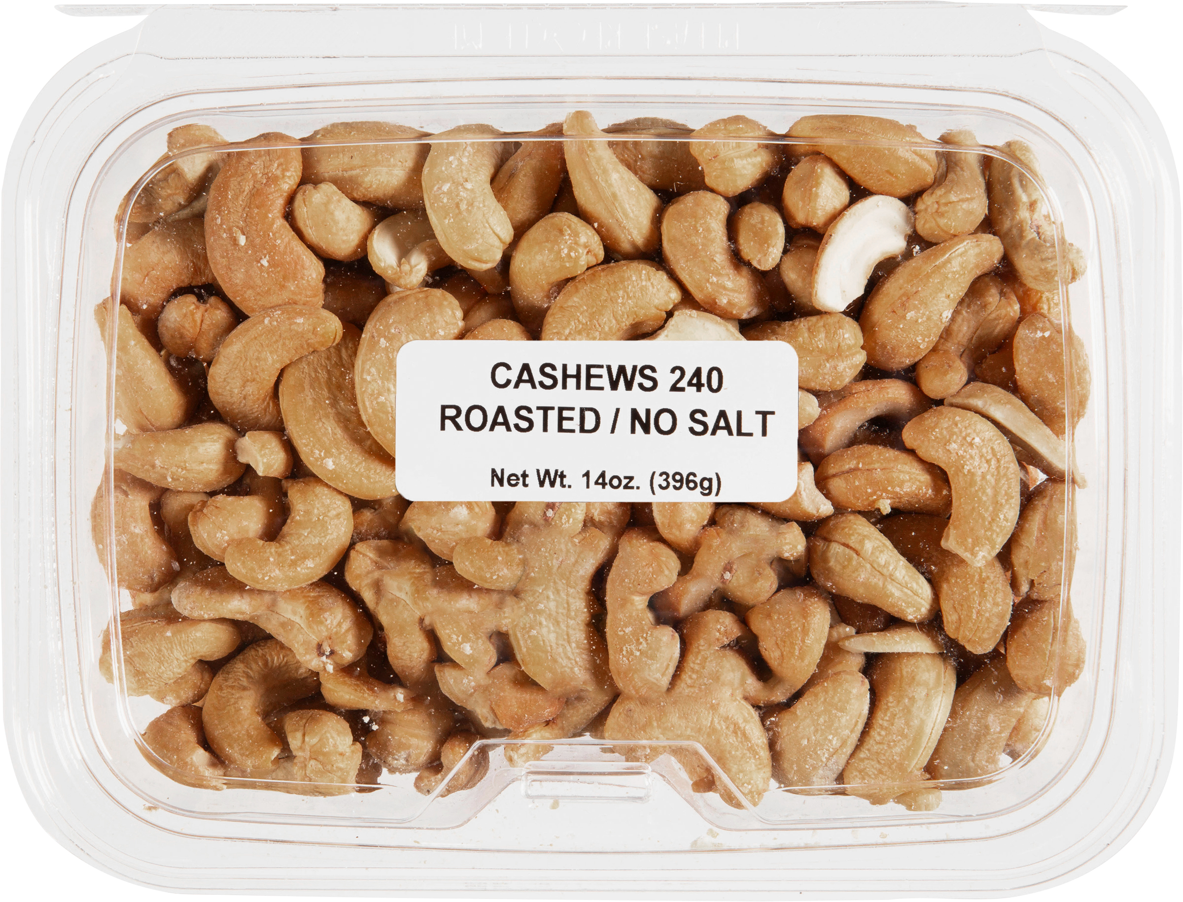 Cashews, 240, Roasted/No Salt