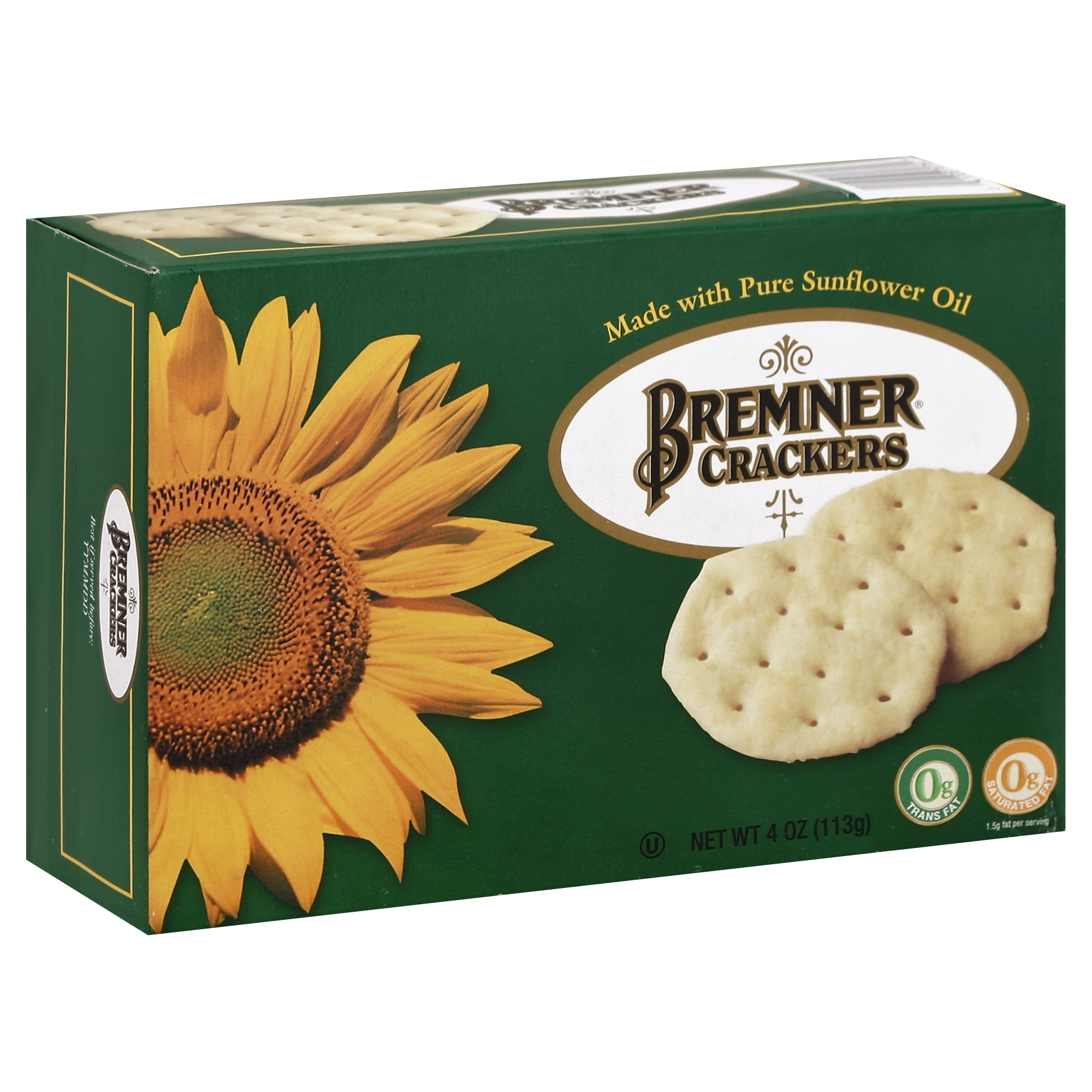 Bremner Crackers 4 Oz
