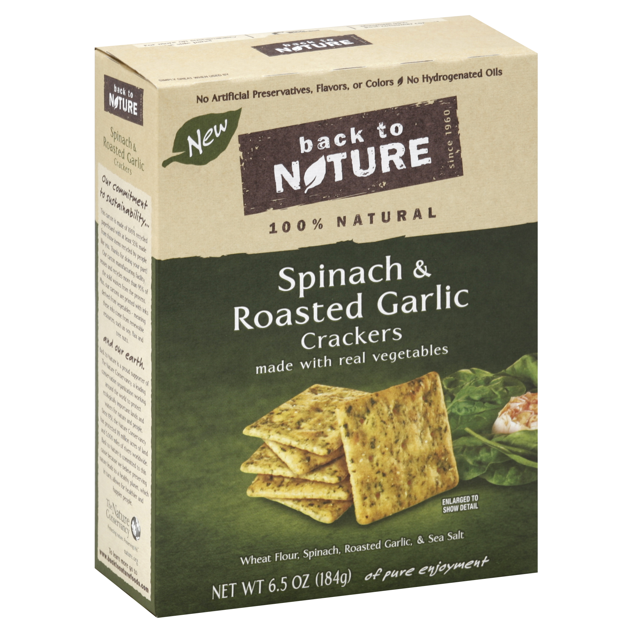 Back To Nature Crackers 6.5 Oz
