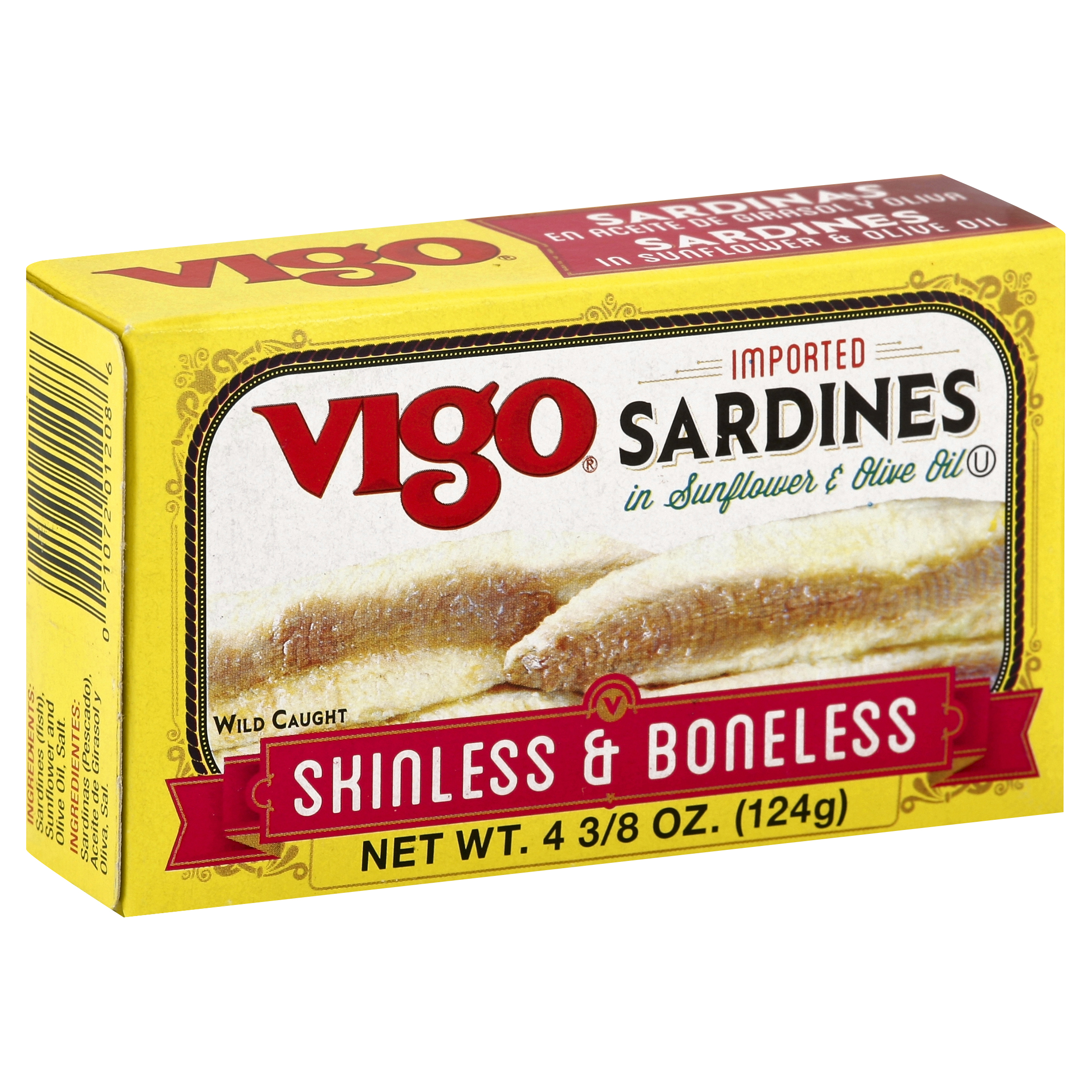 Vigo Sardines 4.375 Oz