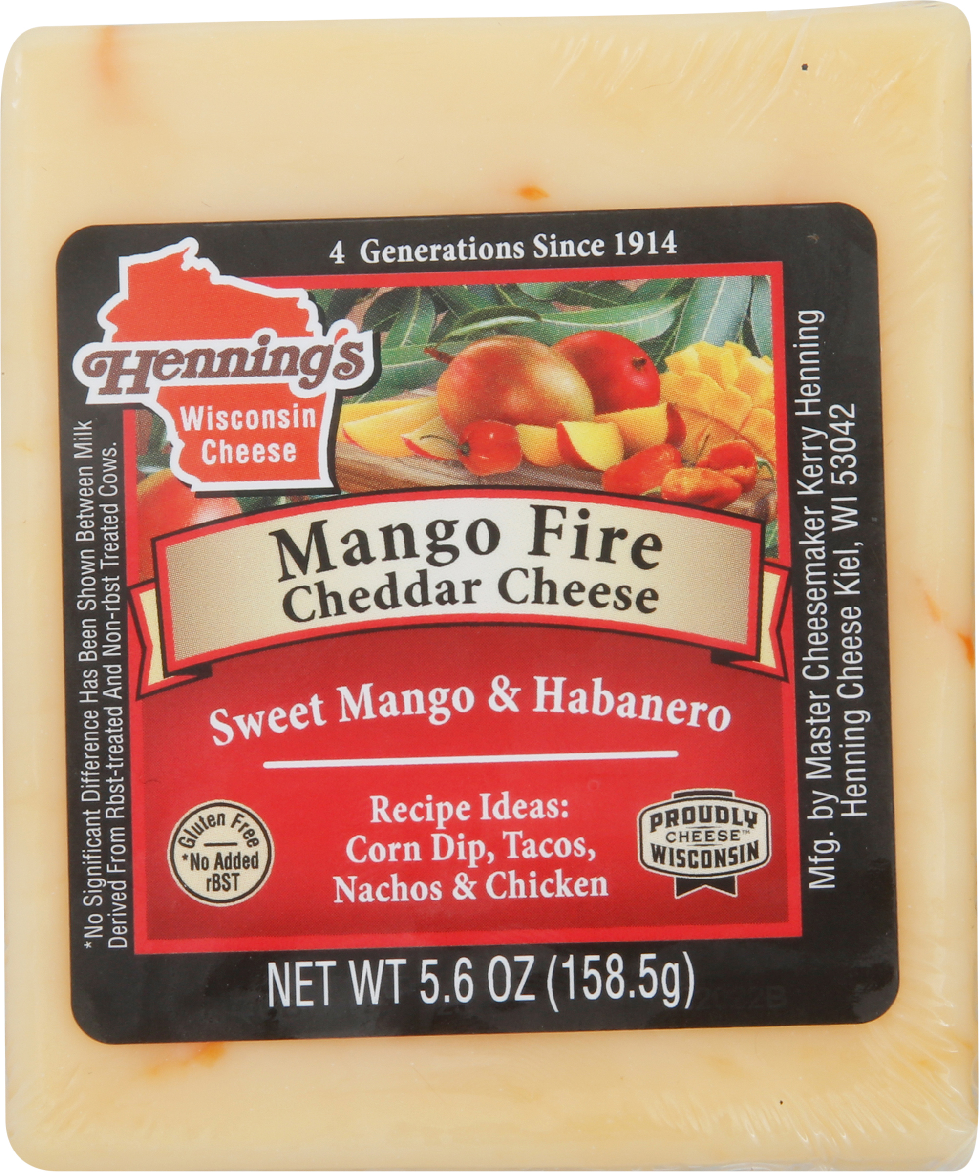 Cheese, Cheddar, Mango Fire