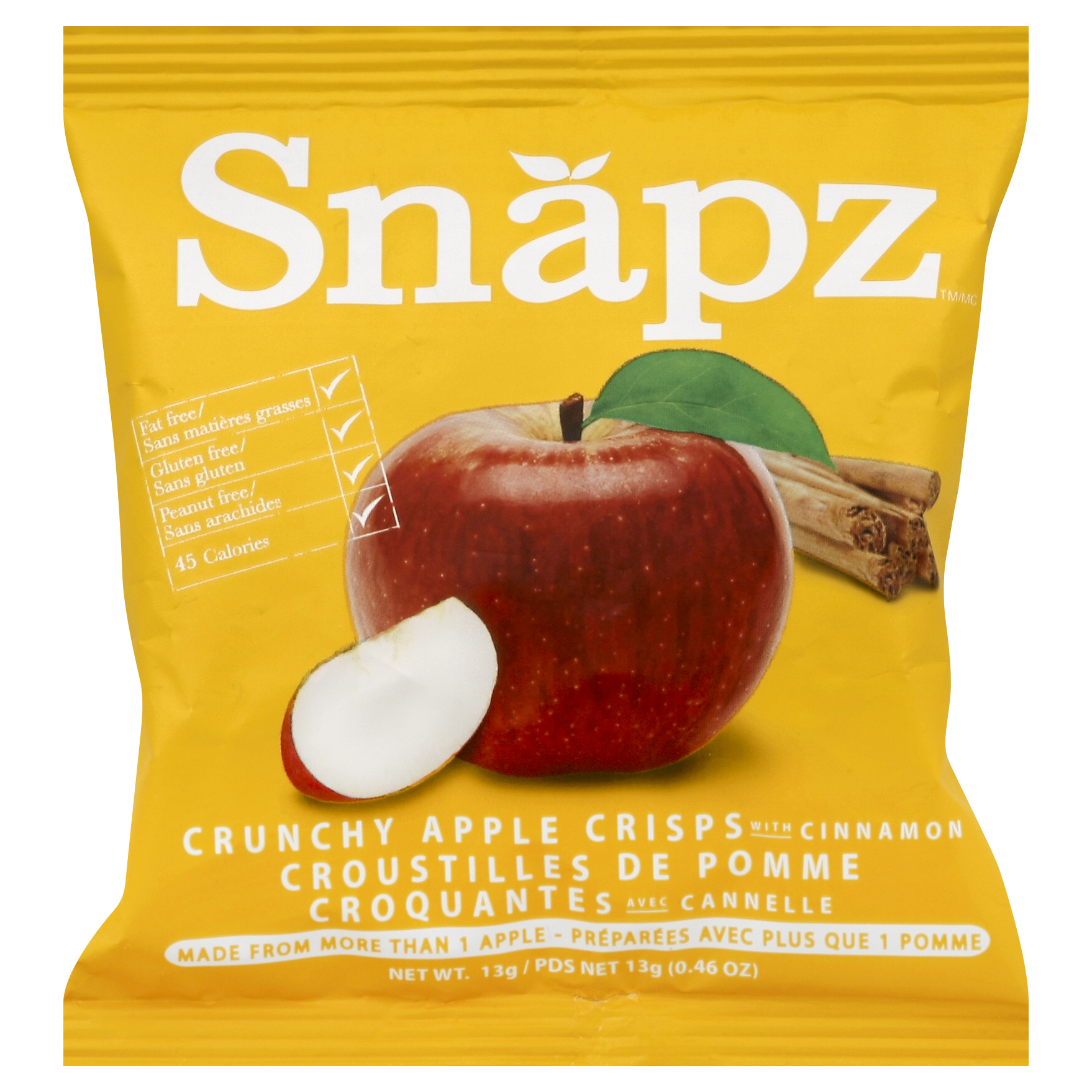 Snapz Apple Crisps 0.46 Oz