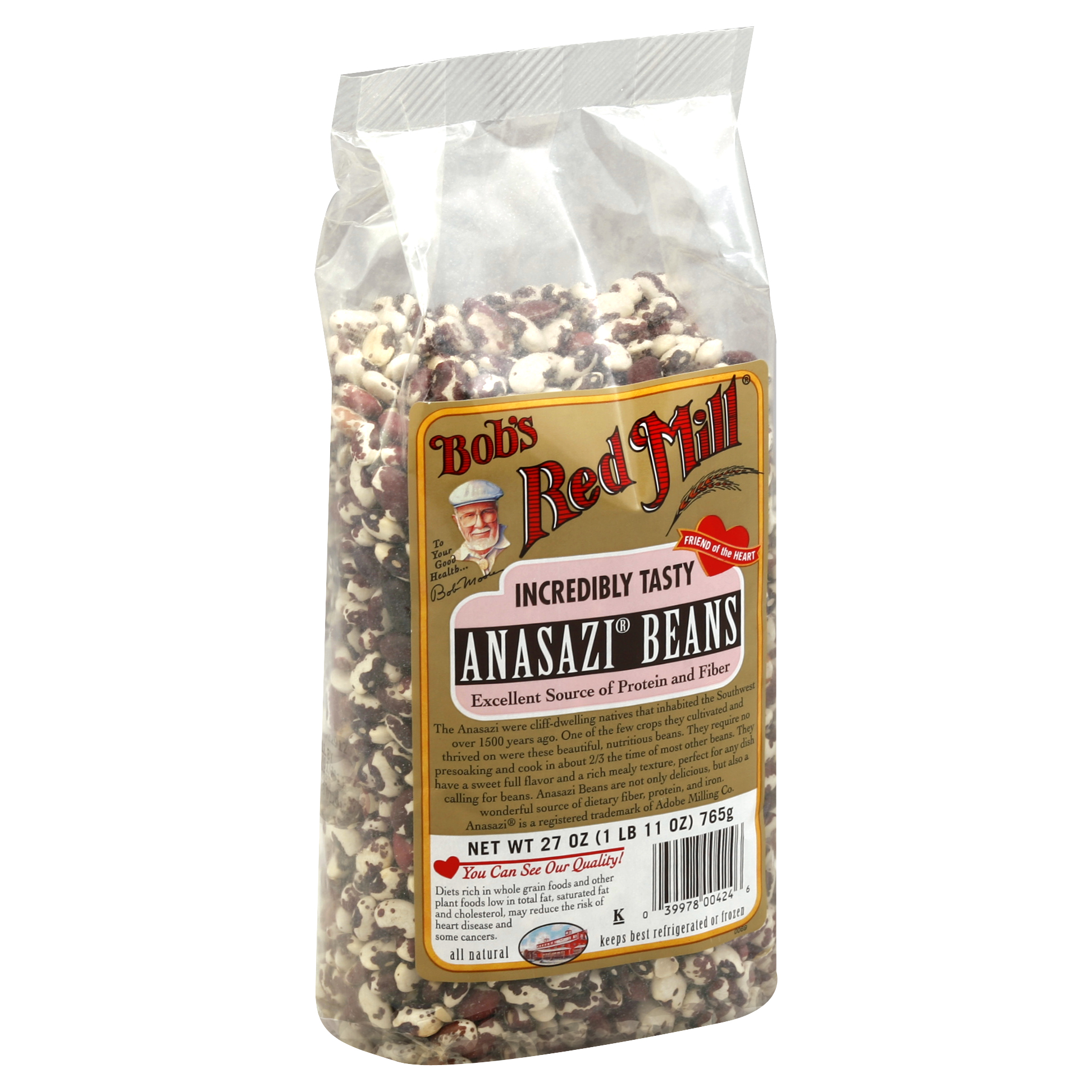 Bob's Red Mill Anasazi Beans 27 Oz